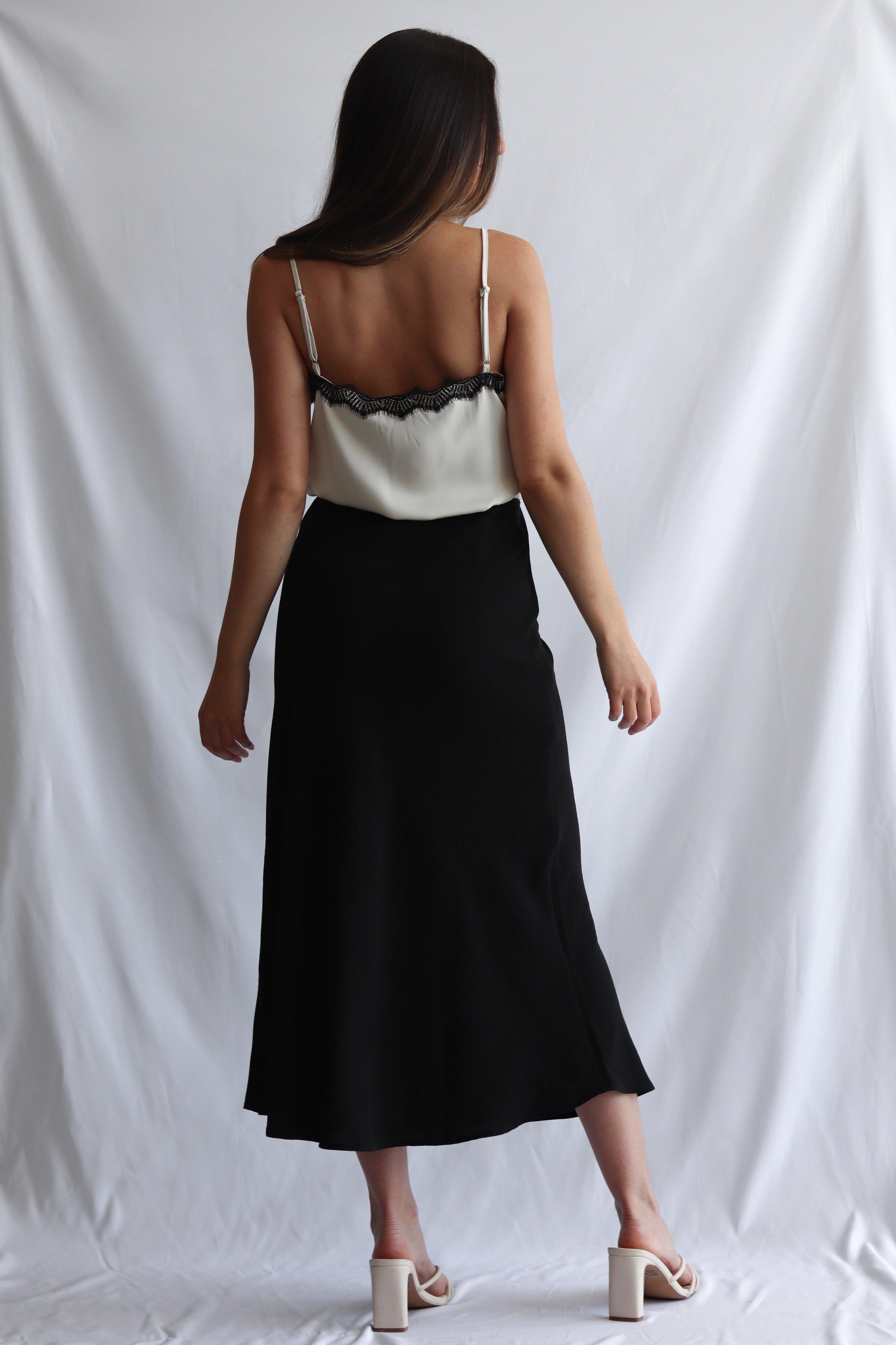 Slip Midi Skirt Product Image