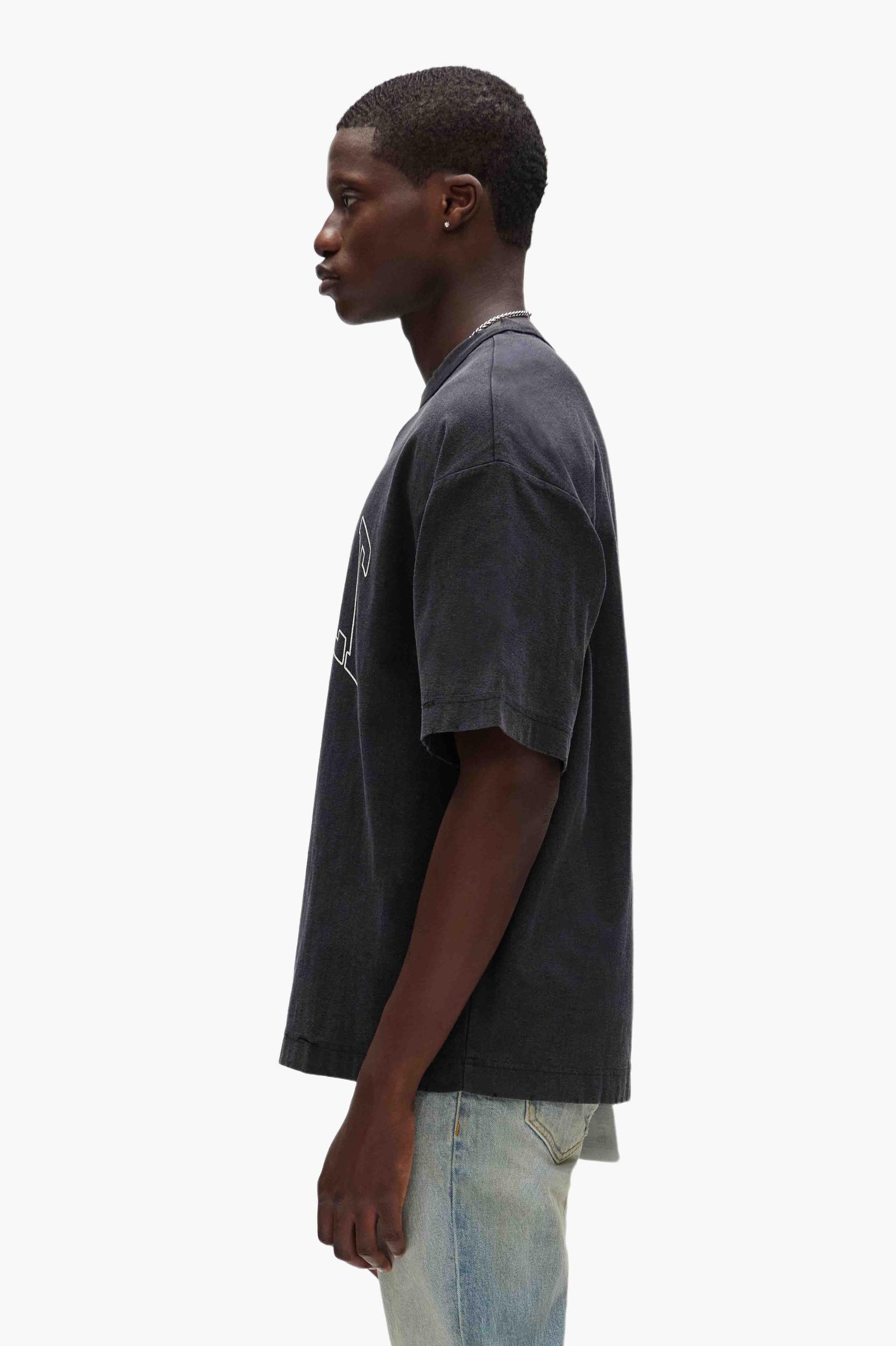 Arched Outline Tee Male Product Image