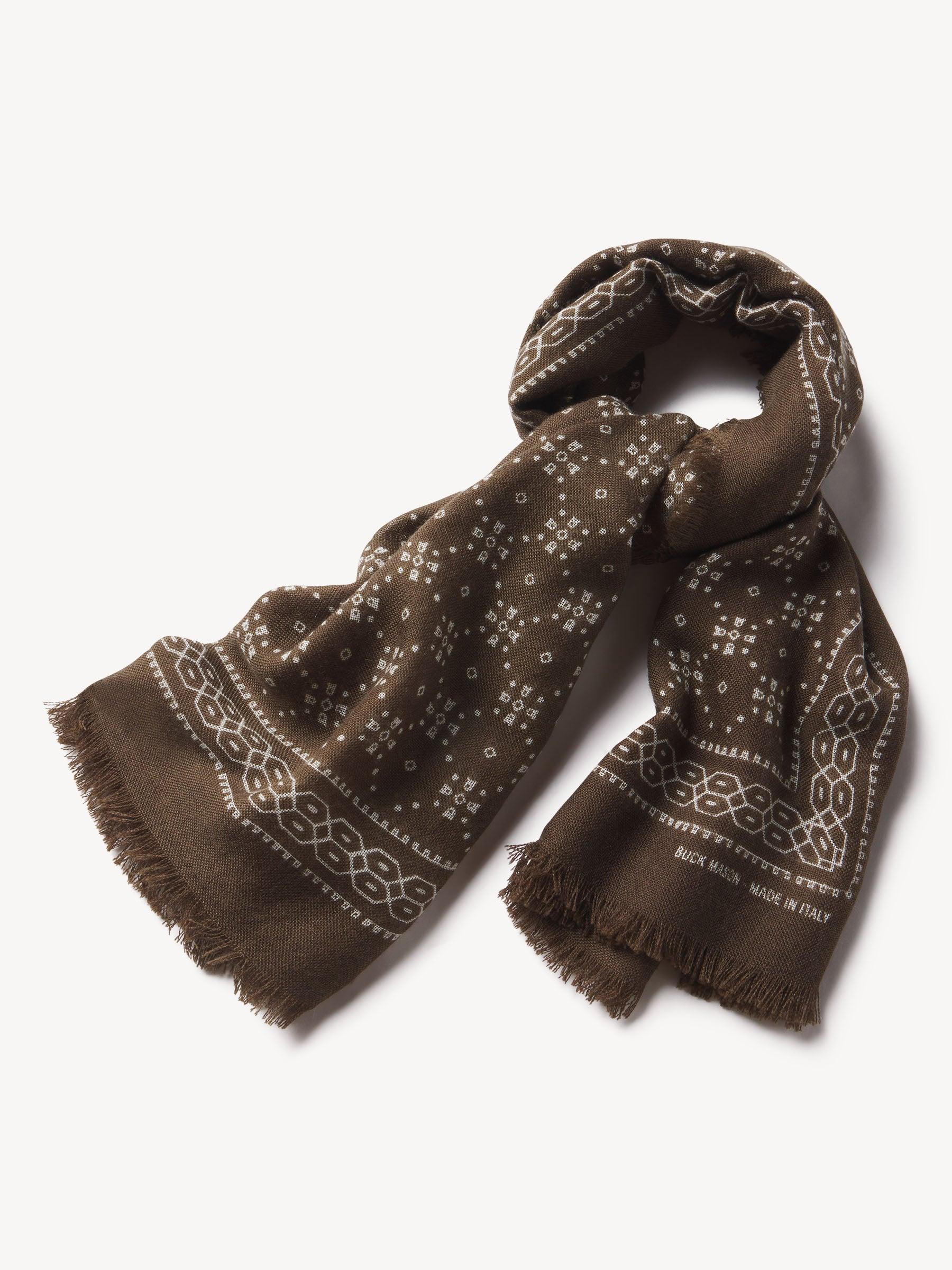 River Rock Cashmere Bandana Scarf Product Image