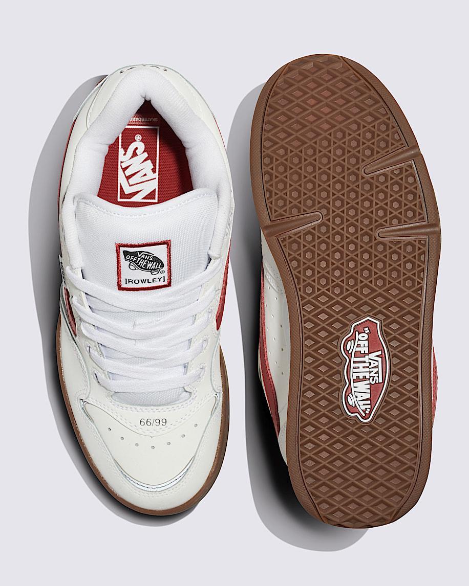 Rowley XLT Shoe in White / Red / Gum| Vans US Product Image