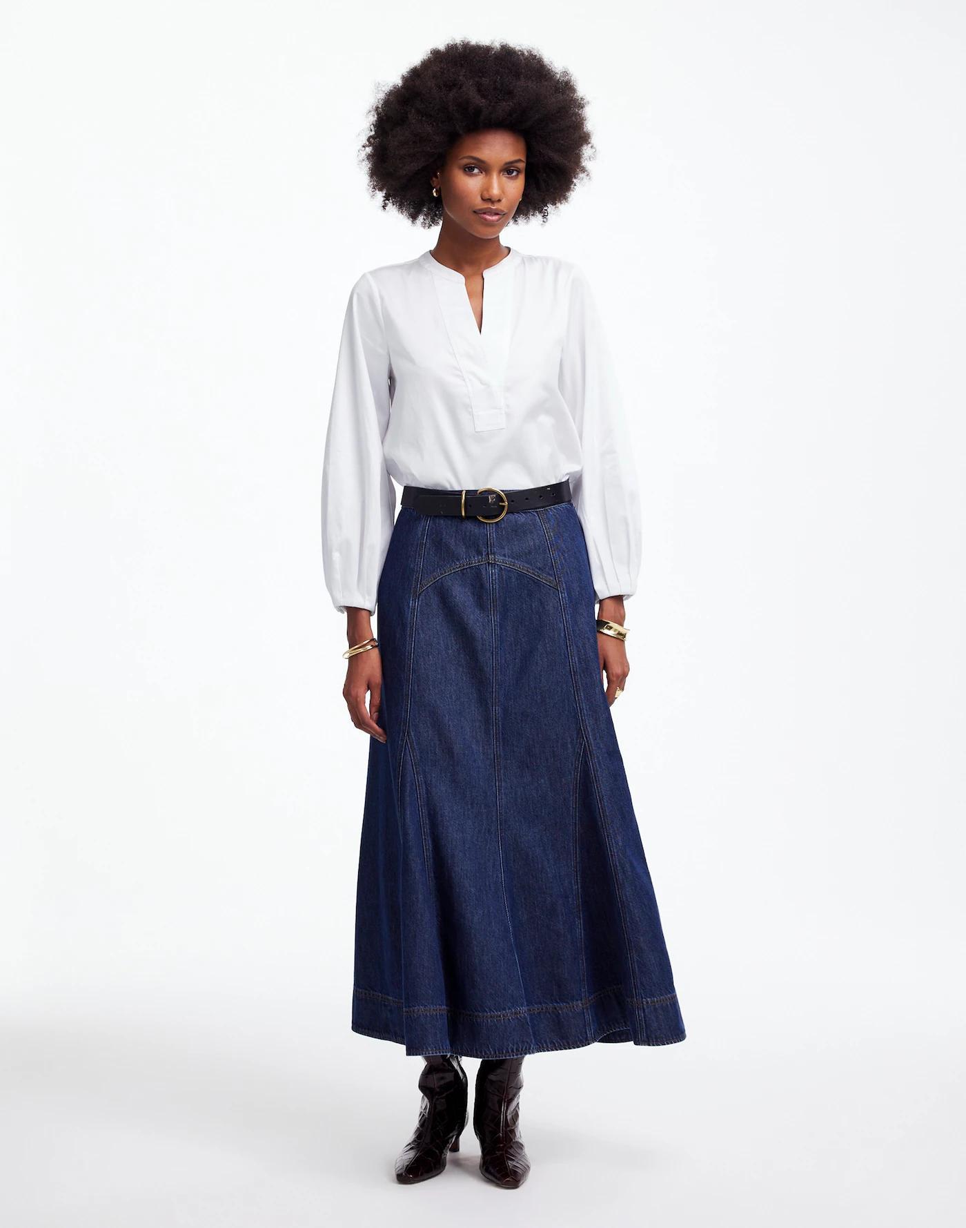 V-Neck Long-Sleeve Top Product Image