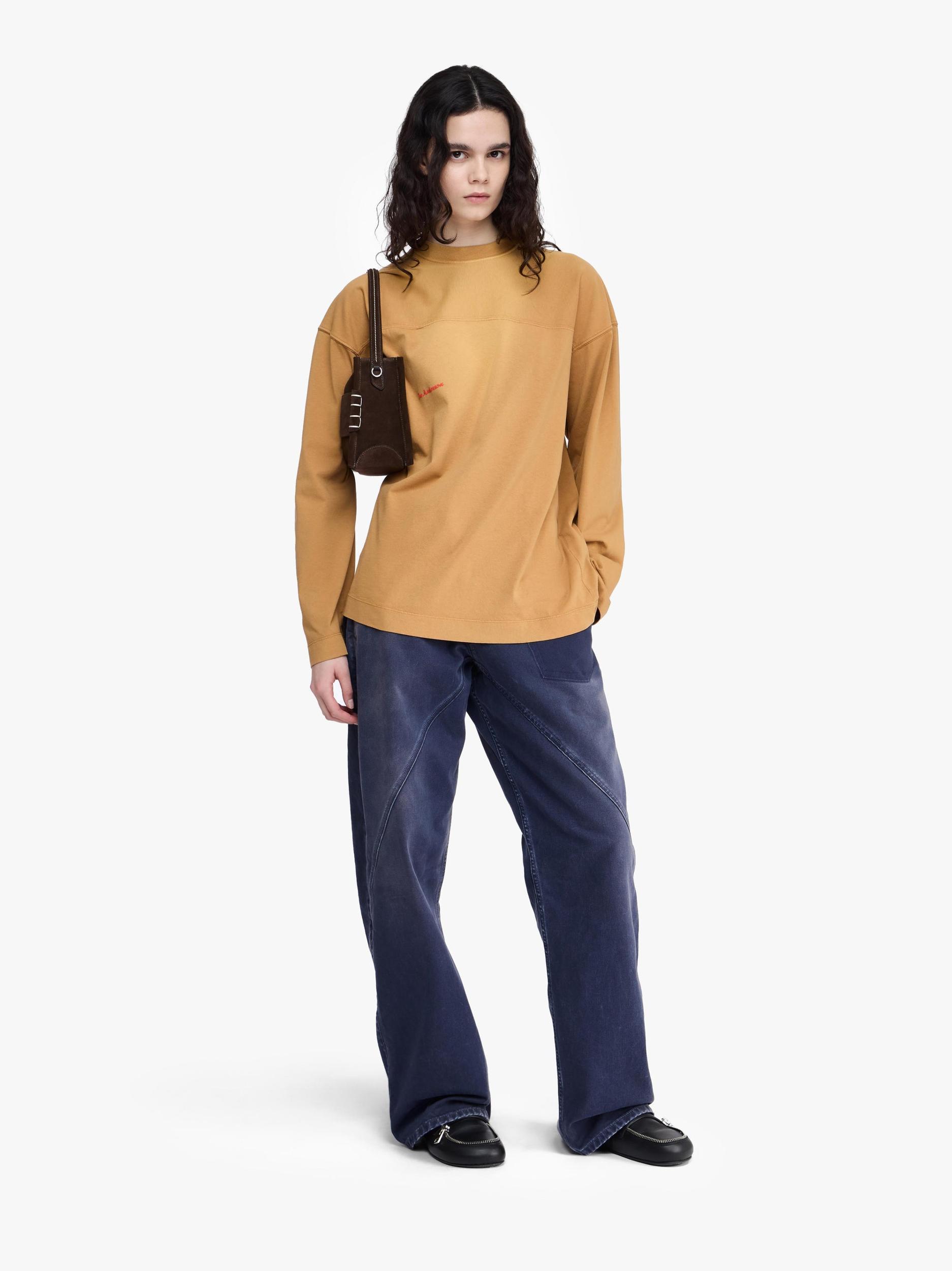 GARMENT DYED LONG SLEEVE T-SHIRT Product Image