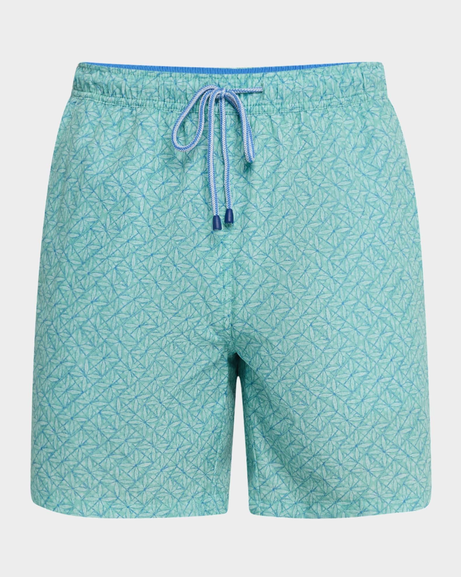Men's Ivy Floral Swim Trunks Product Image