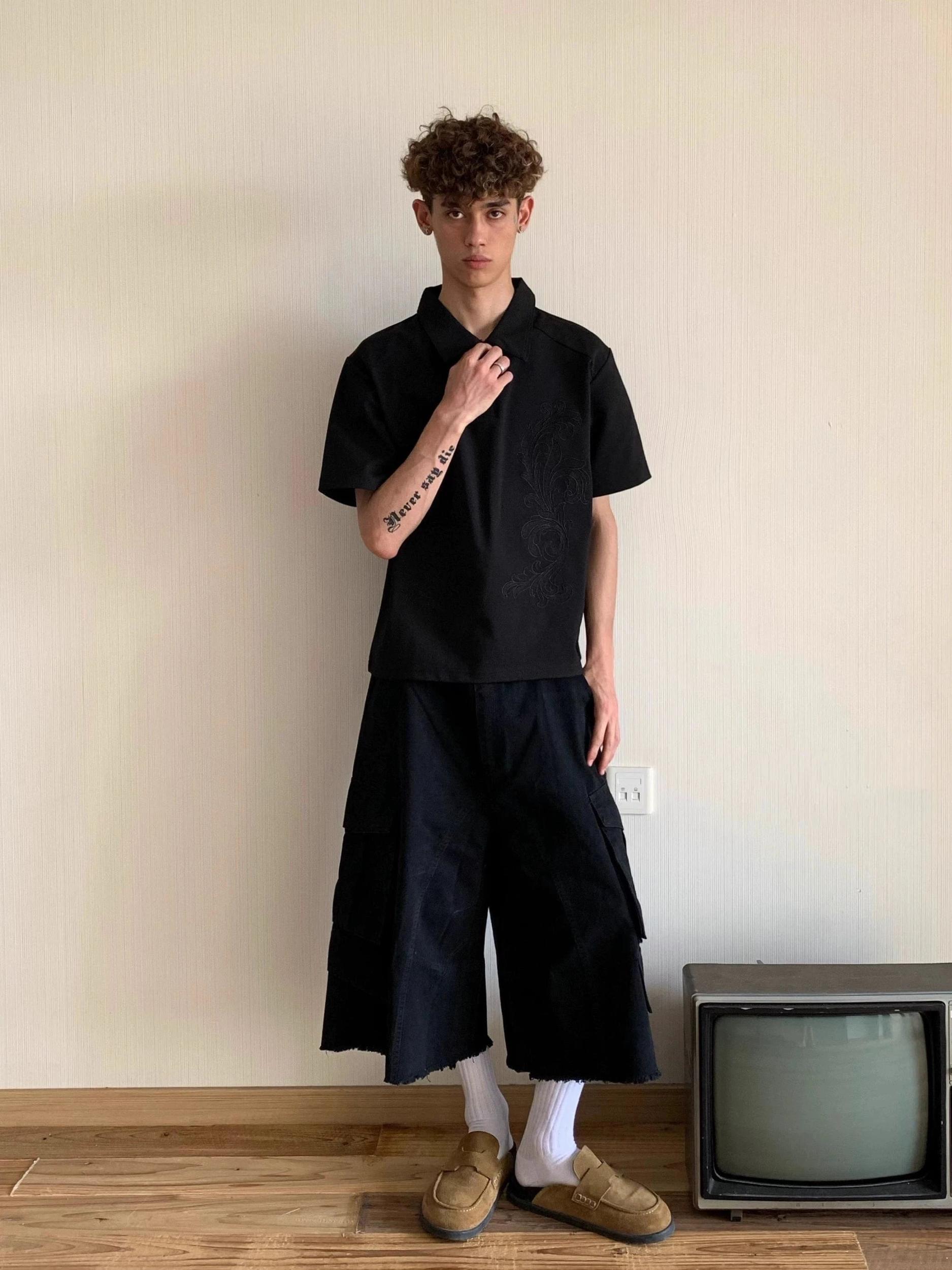 RT No. 18724 EMBROIDERY POLO SHORT SLEEVE Product Image