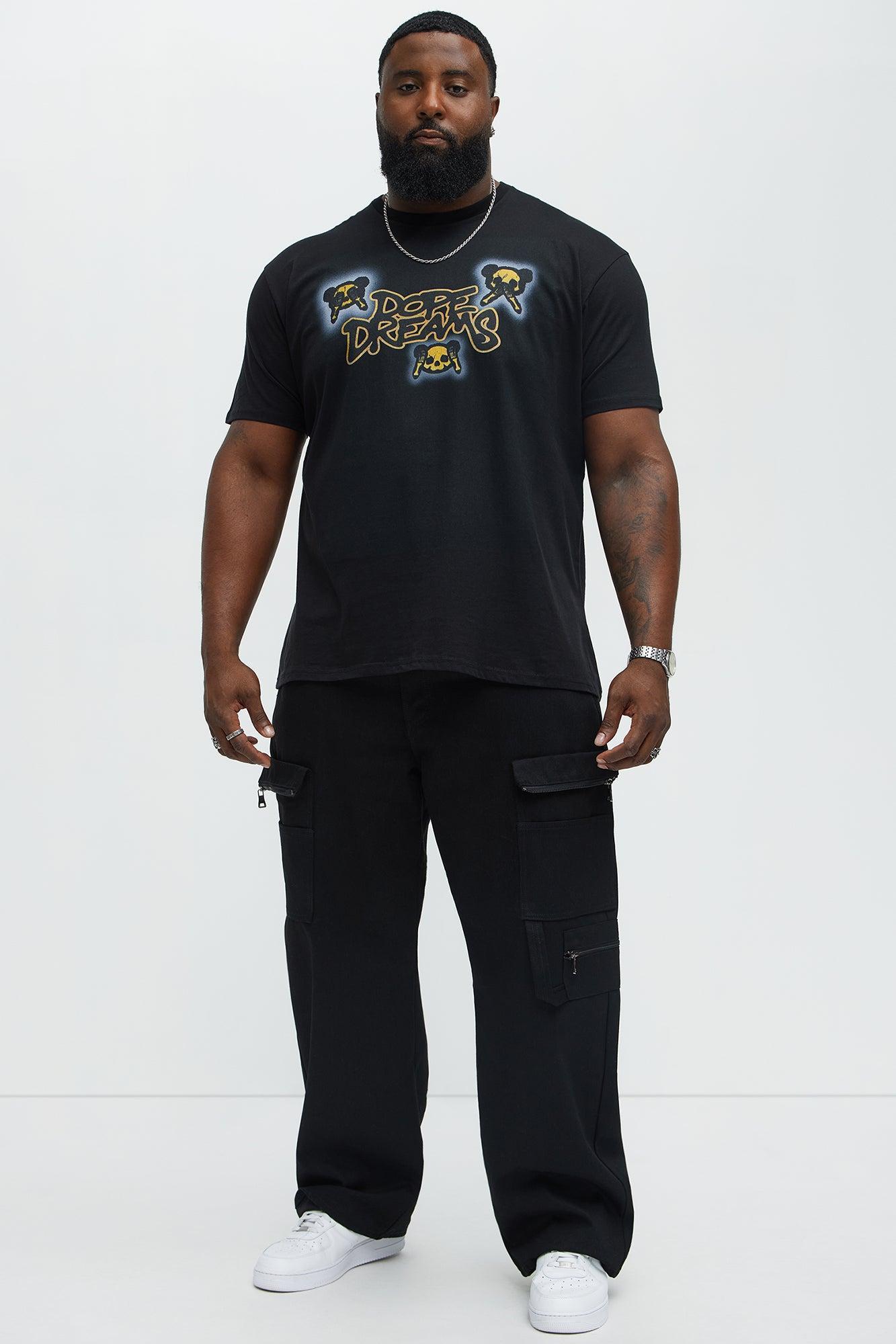 Dope Bear Short Sleeve Tee - Black Male Product Image