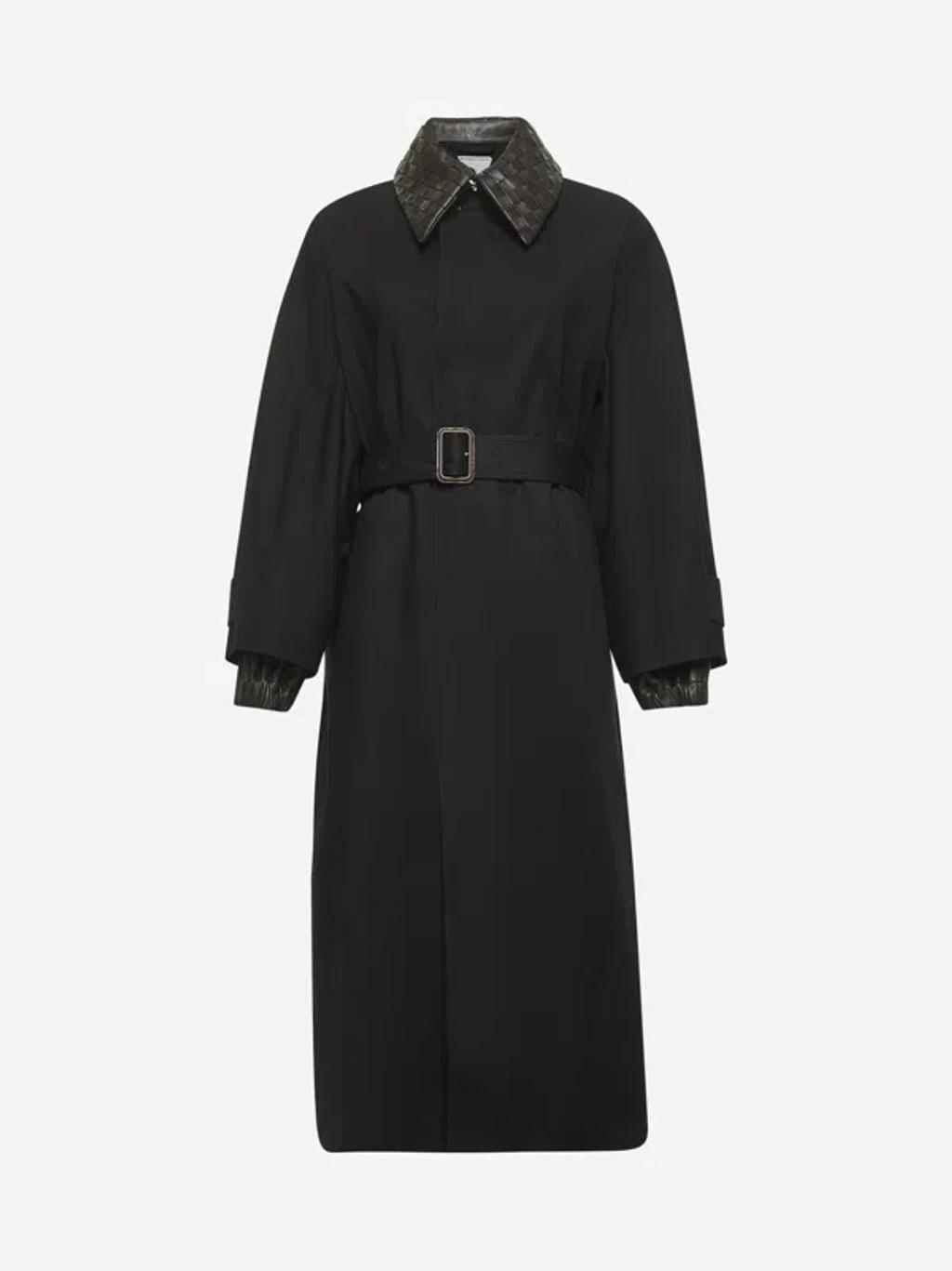 BOTTEGA VENETA Trench In Black Product Image