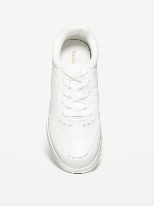 Soft-Brushed Faux-Suede Sneakers Product Image