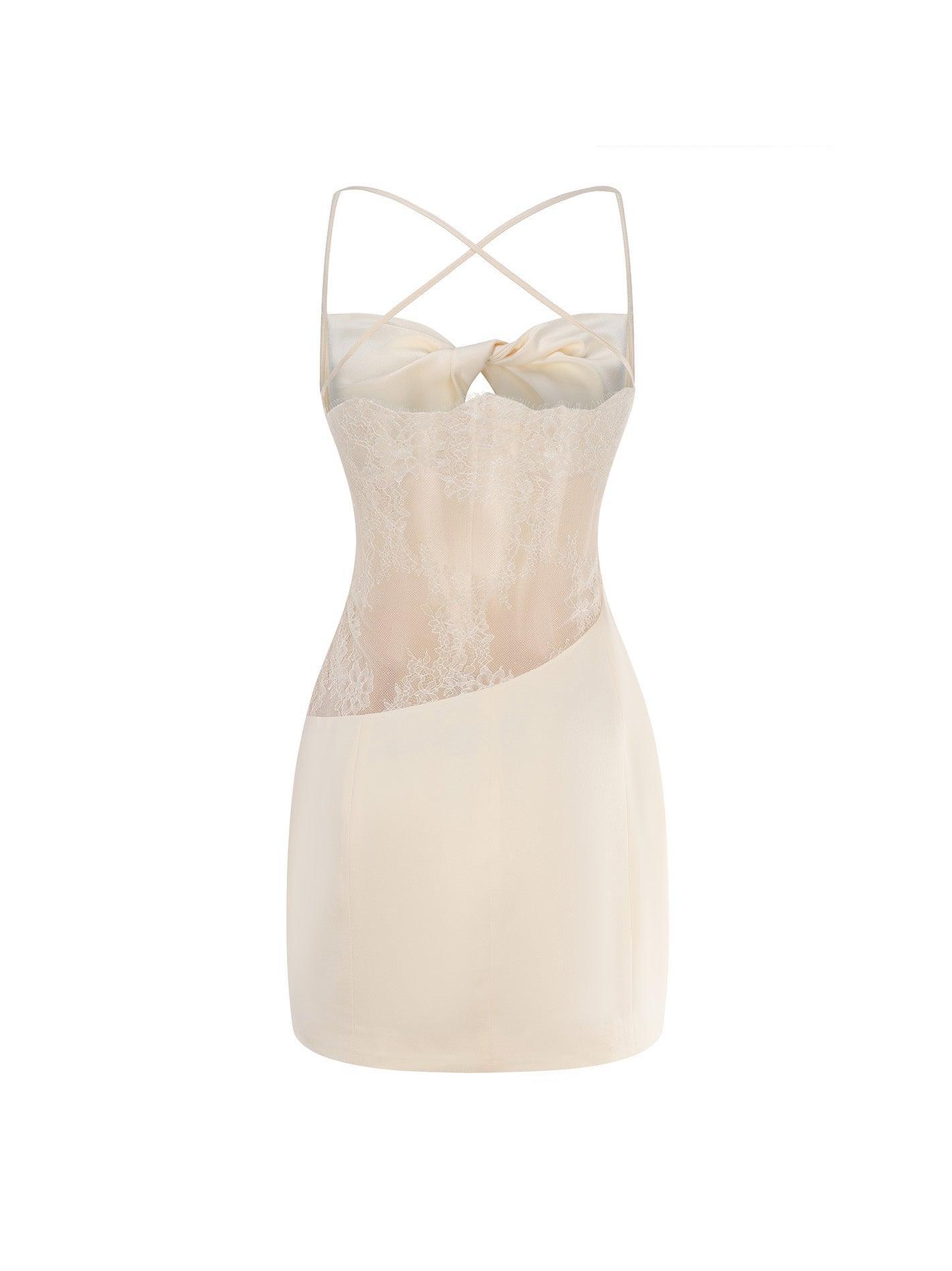 Stacie Dress (Champagne) Product Image