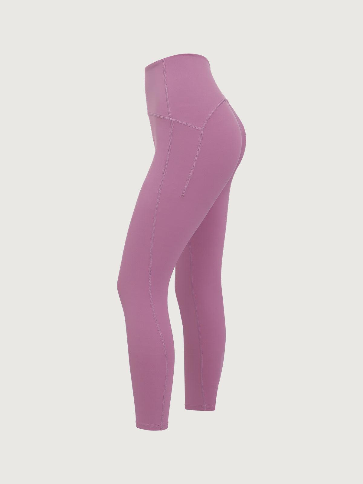 Grey High Waisted Quick-drying Leggings Product Image