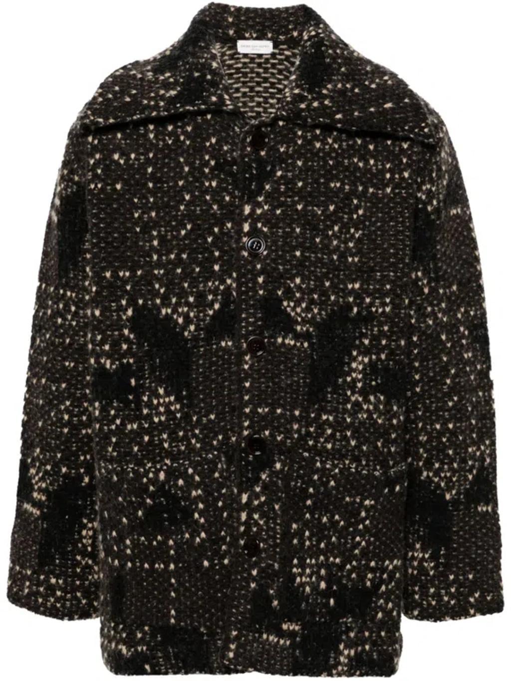 DRIES VAN NOTEN Montay Cardigan In Brown Product Image