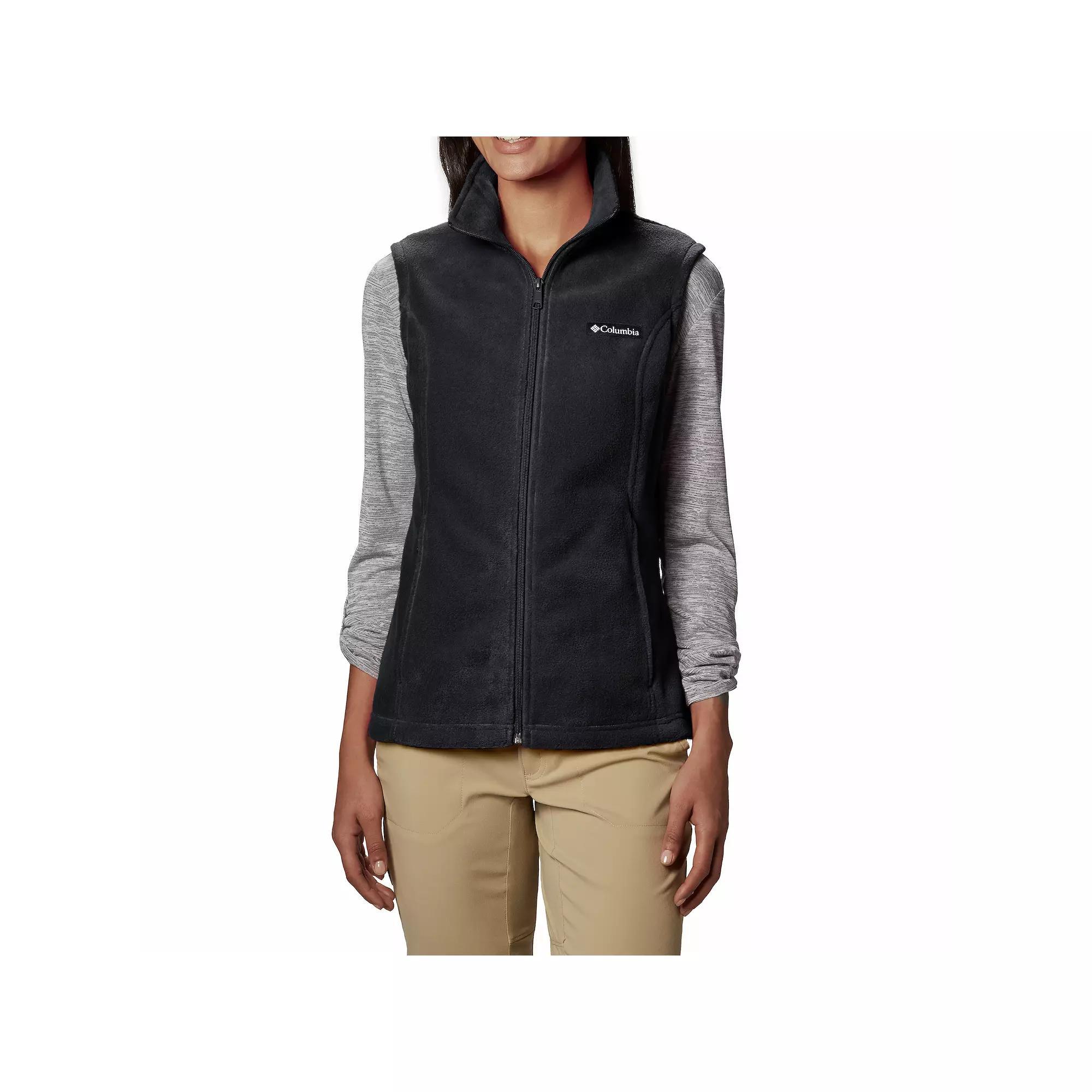 Women's Columbia Benton Springs Vest, Size: Large, Black Product Image