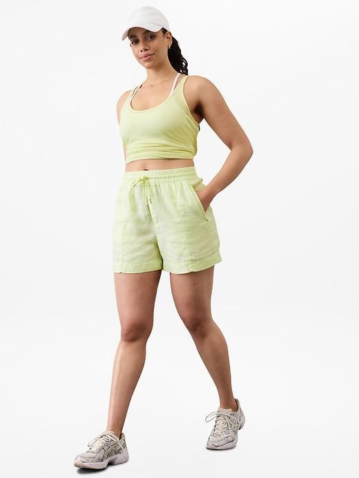 Retreat Linen Mid Rise 4" Short Product Image