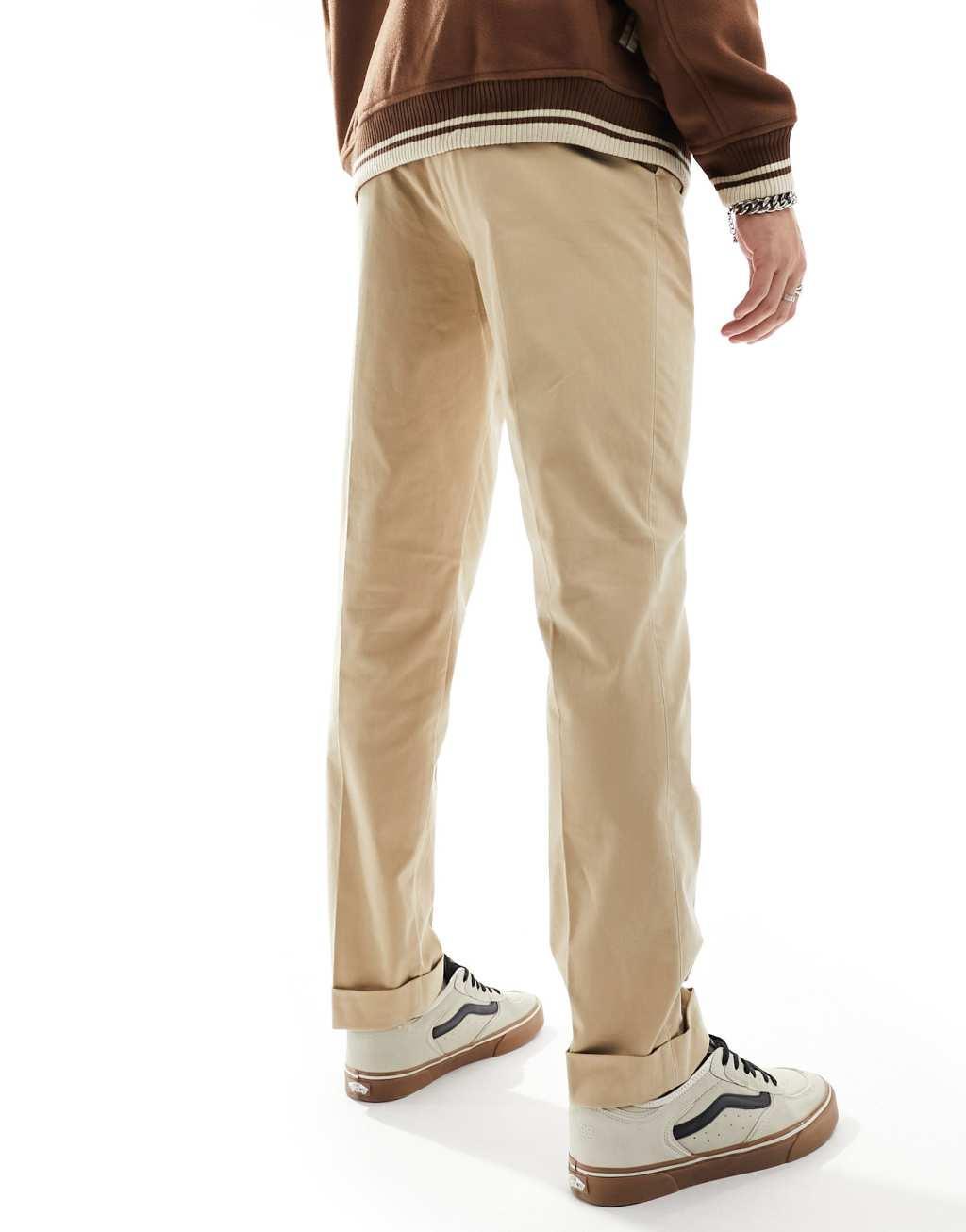 Polo Ralph Lauren Chester tailored cotton stretch chino pants in tan Product Image