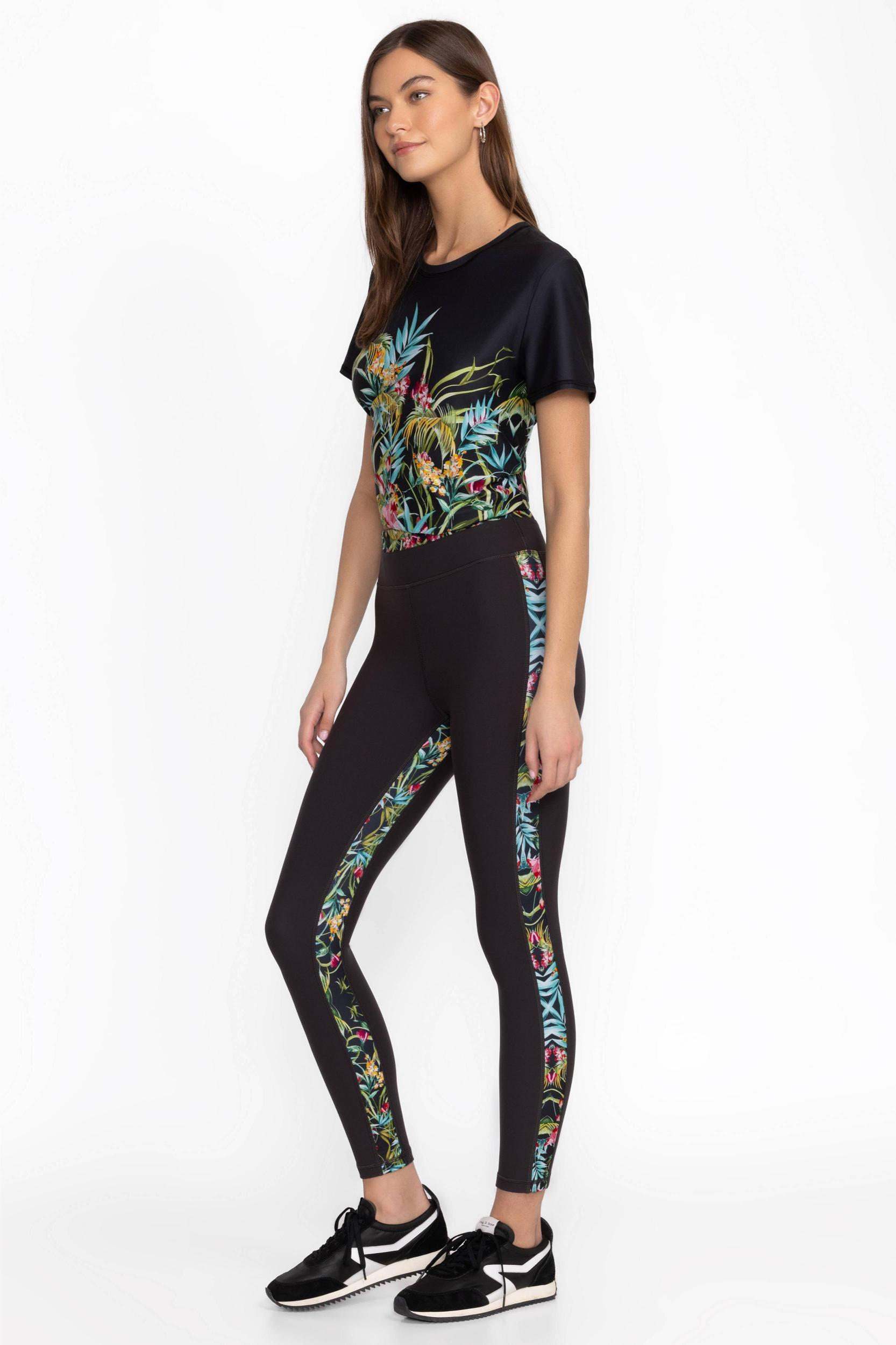 Bee Active High Waist Stripe Legging Product Image