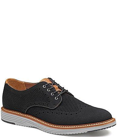 Johnston  Murphy Mens Upton Knit Wingtip Oxfords Product Image