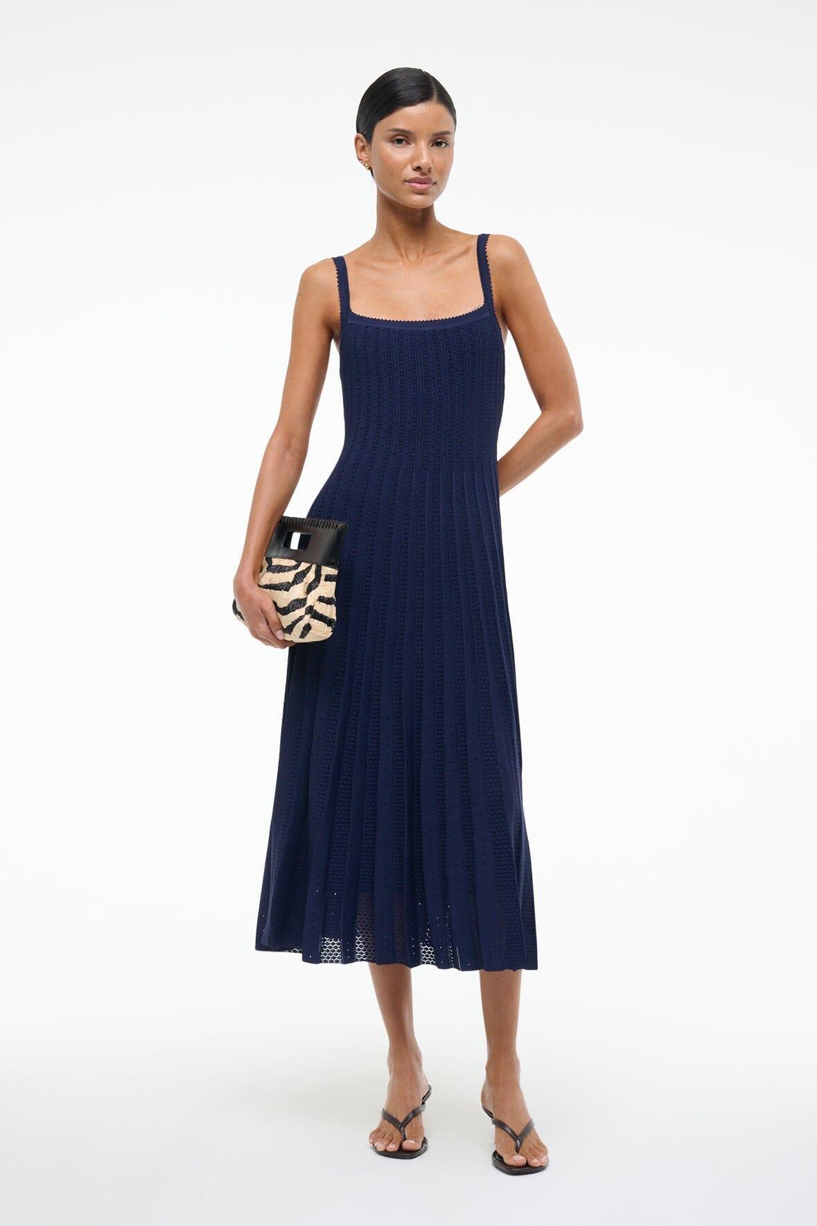 ELLEN DRESS | NAVY Product Image