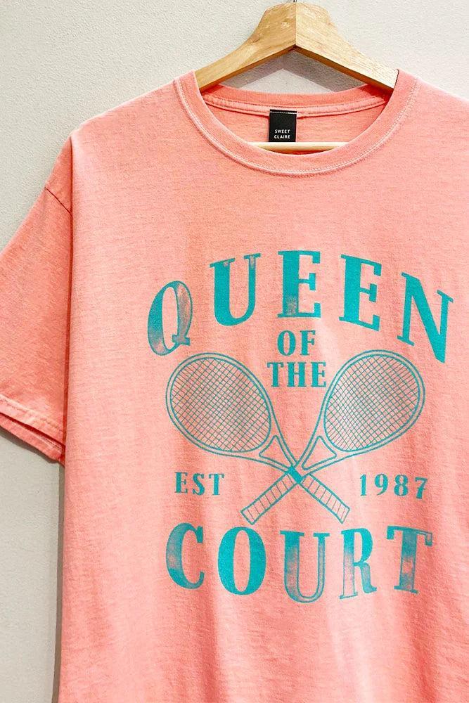 Queen of the Court Graphic Tee Product Image