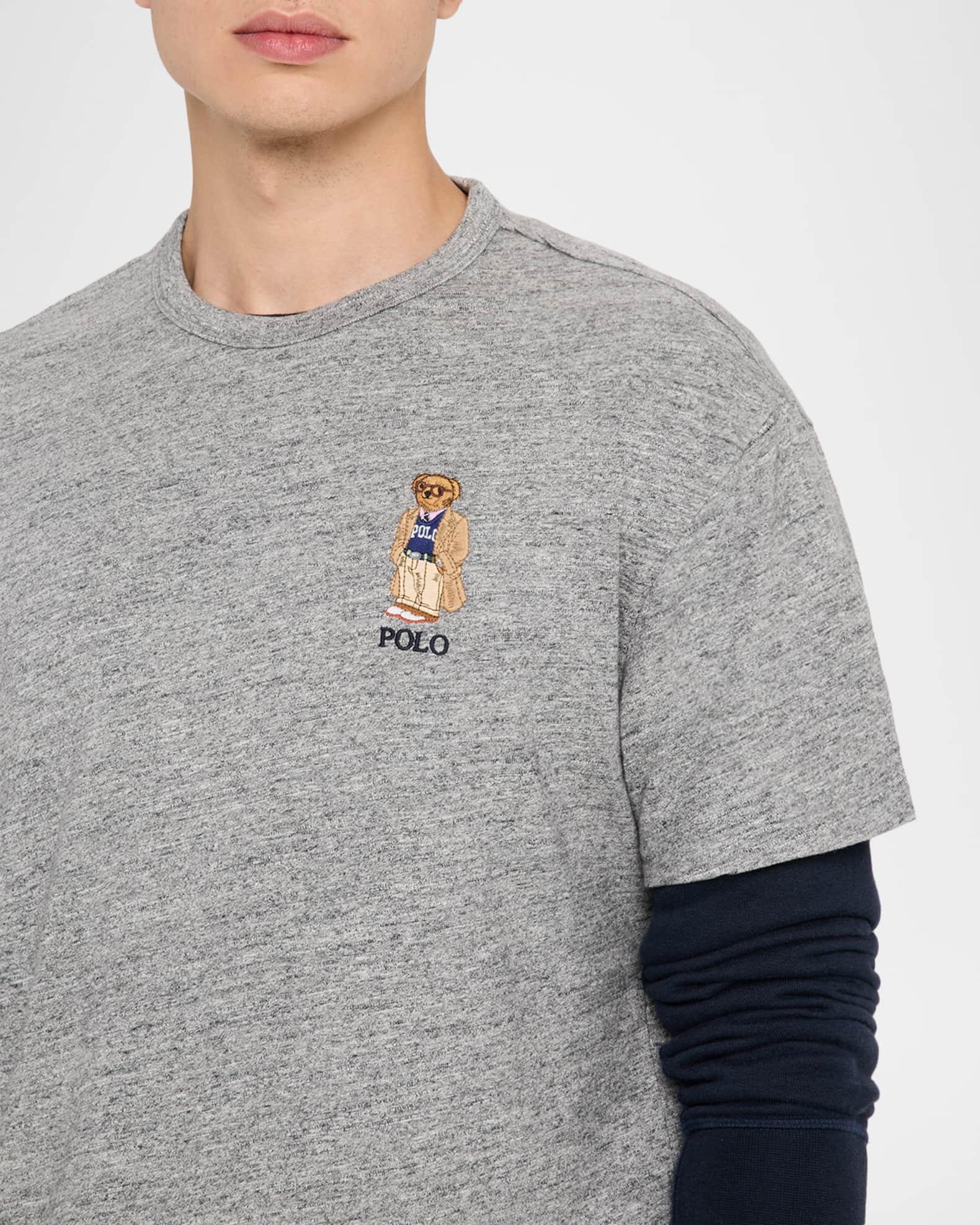 Men's Classic Polo Bear Slub Jersey T-Shirt Product Image