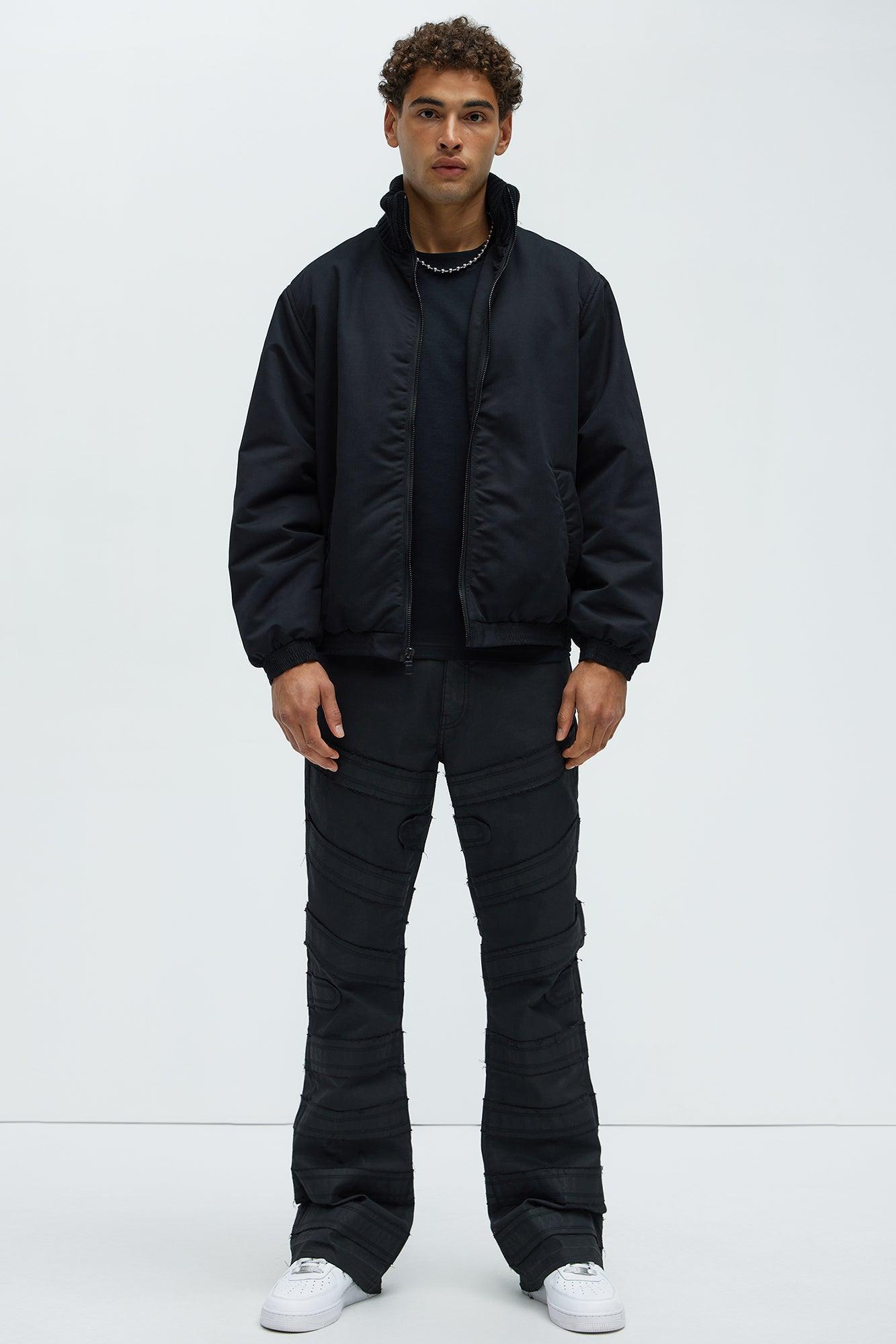 Back To U Bomber Jacket - Black Product Image