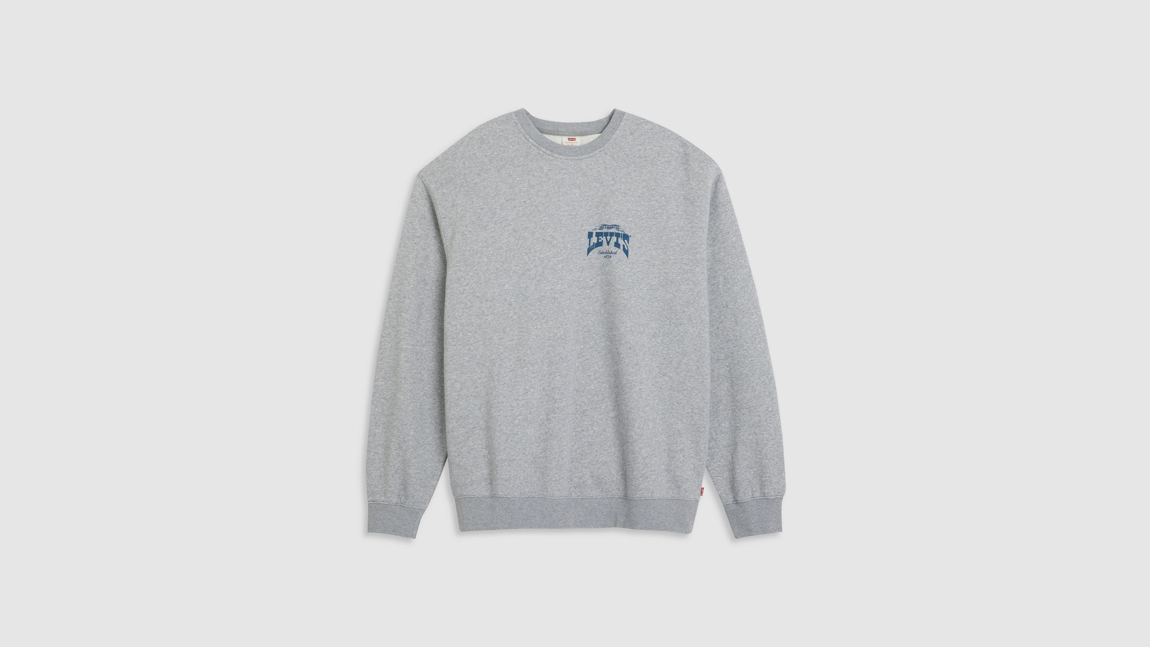 Relaxed Graphic Crewneck Sweatshirt Product Image