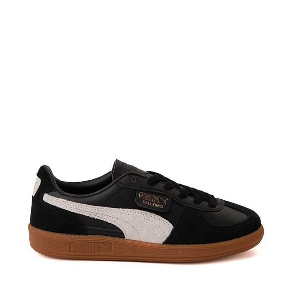 Womens PUMA Palermo Athletic Shoe - Black / Feather Gray / Gum Product Image