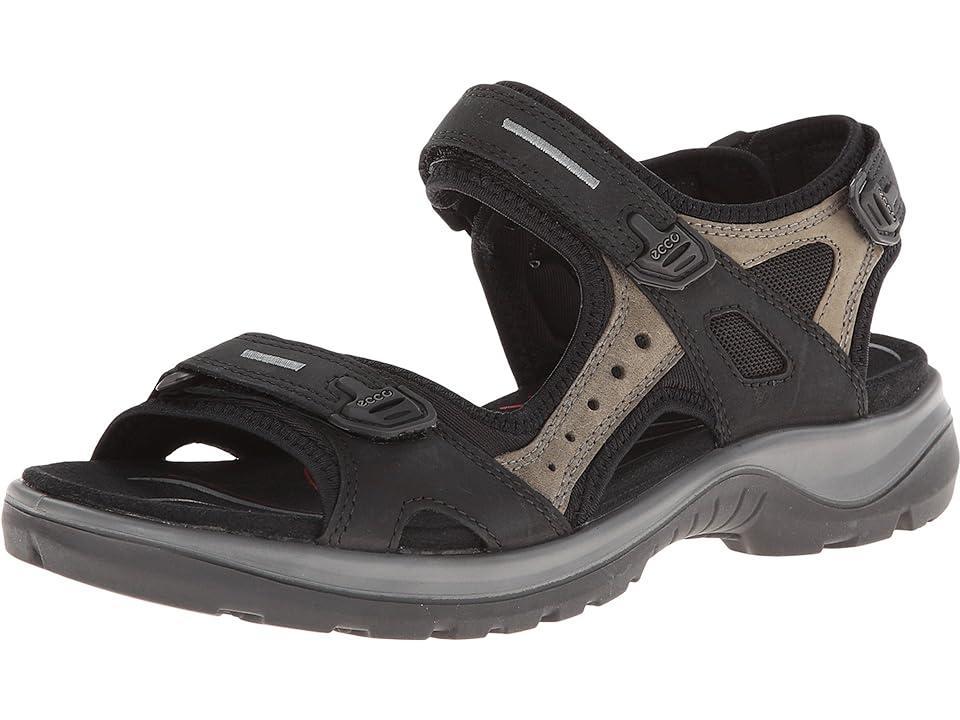 ECCO Yucatan Adjustable Strap Leather Sandals Product Image