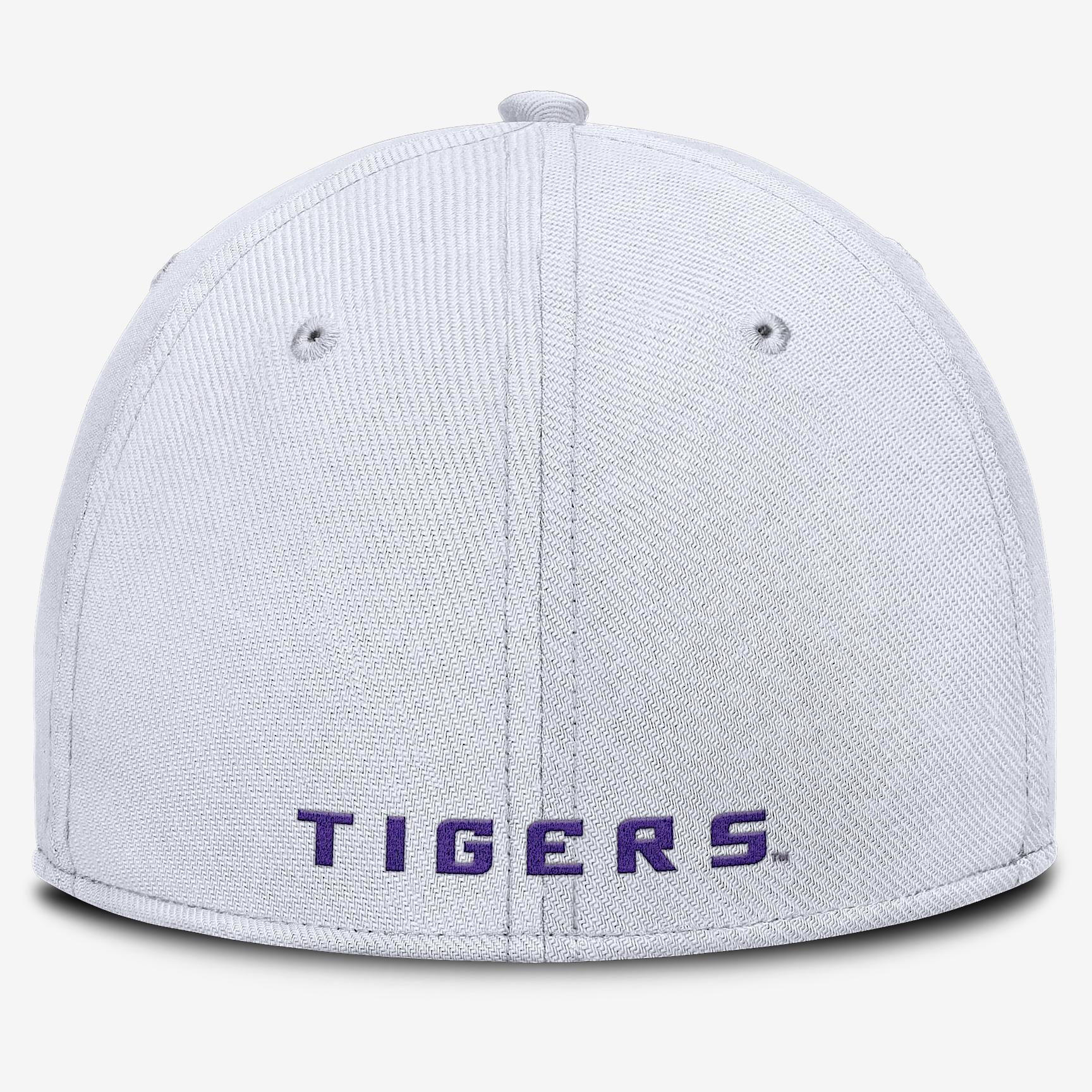 LSU On-Field Rise Swoosh Nike Men's Dri-FIT College Hat Product Image