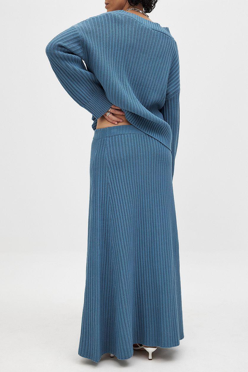 Knitted Maxi Skirt Product Image