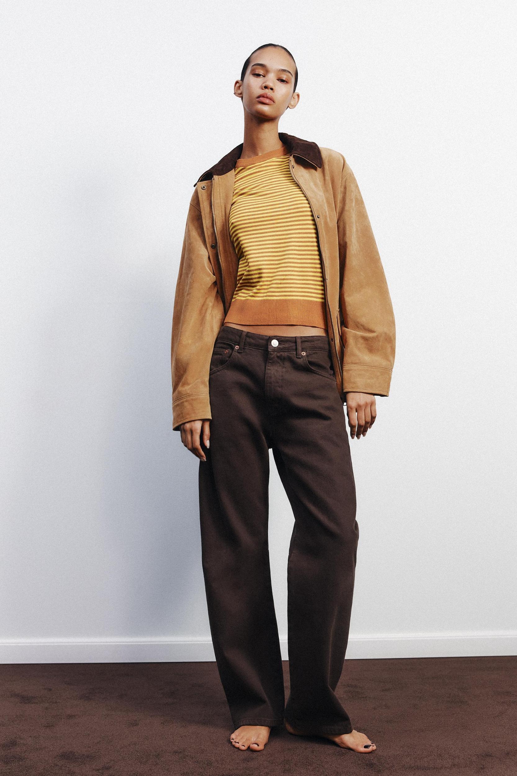 STRIPED KNIT SWEATER Product Image