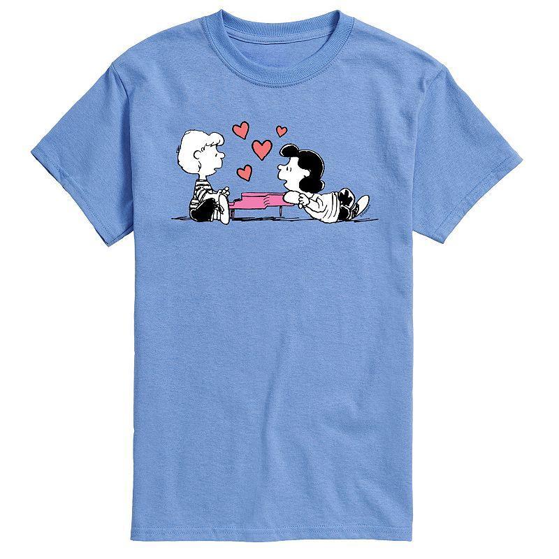 Big & Tall Peanuts Lucy Valentine Tee, Mens Product Image