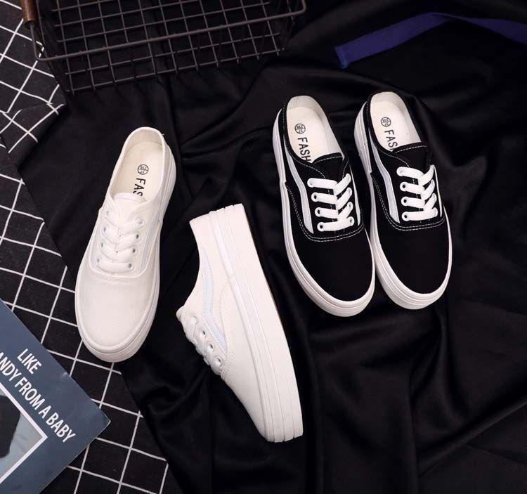 Canvas Mule Sneakers Product Image