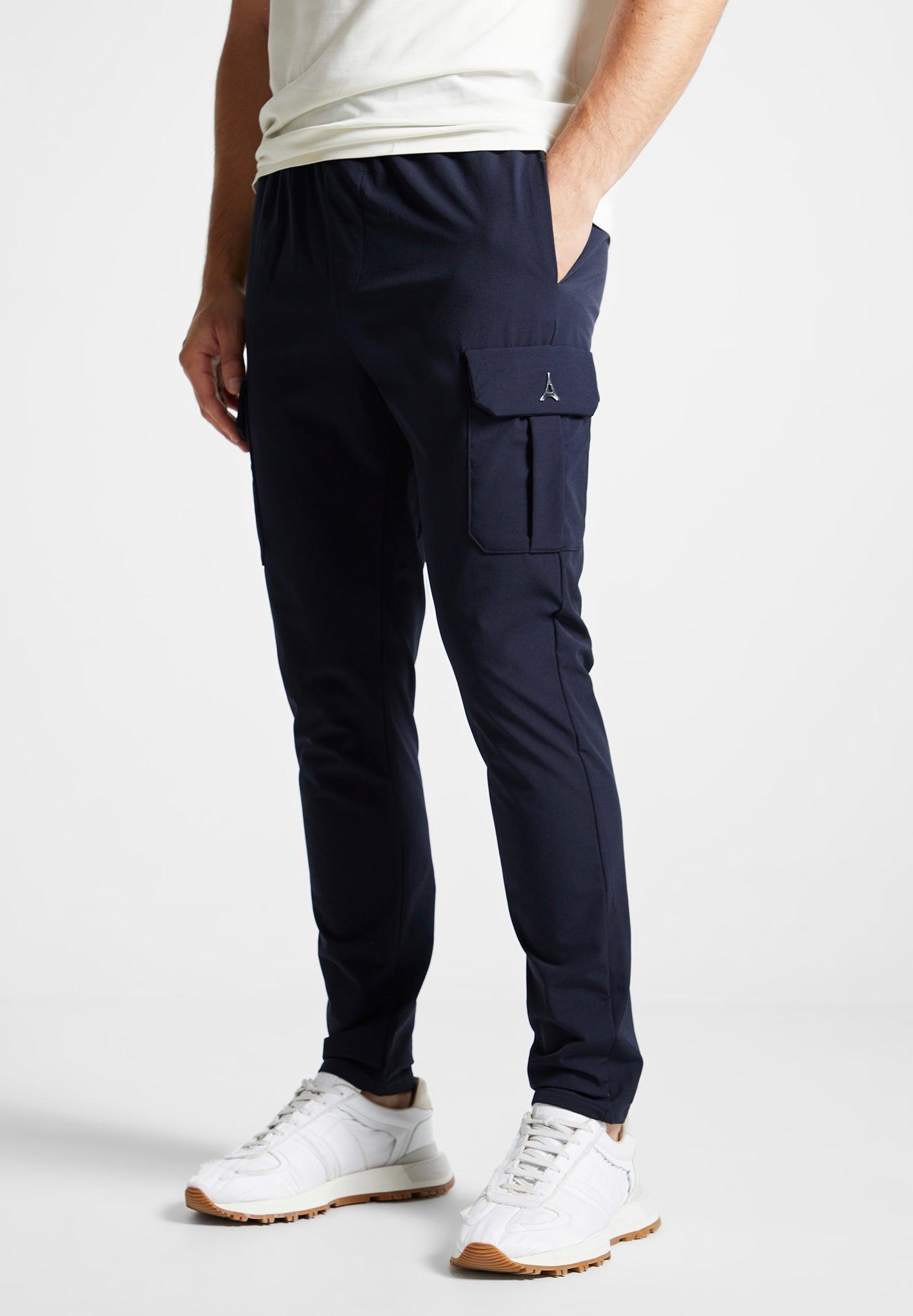 Technical Cargo Pants - Navy Male Product Image