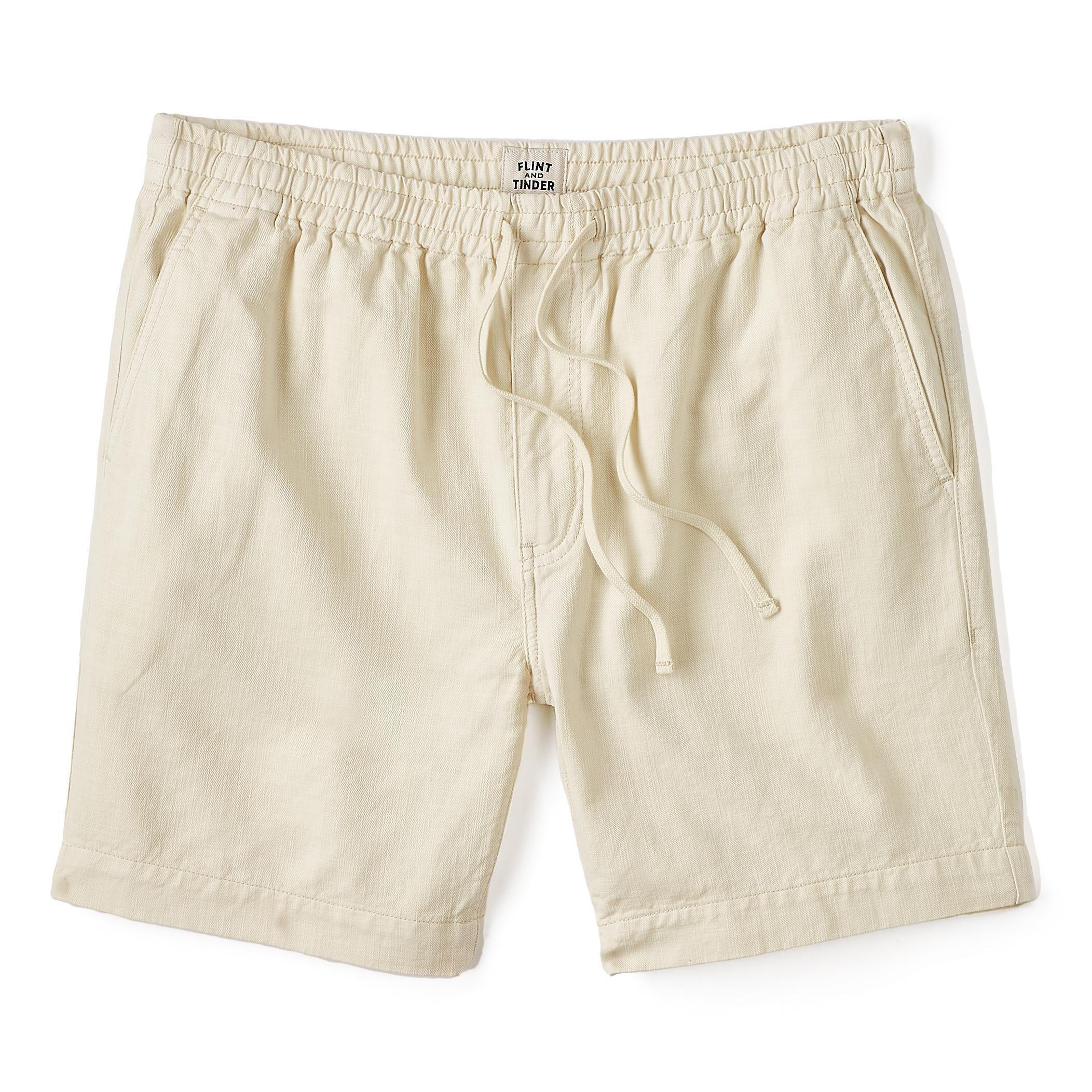 Cotton Linen Drawstring Short - 7" Product Image