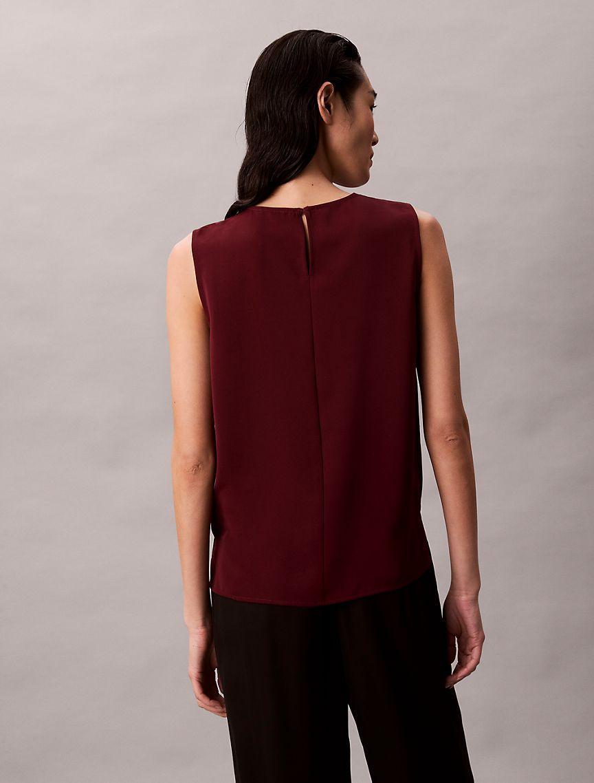 Flowing Relaxed Sleeveless Top Product Image