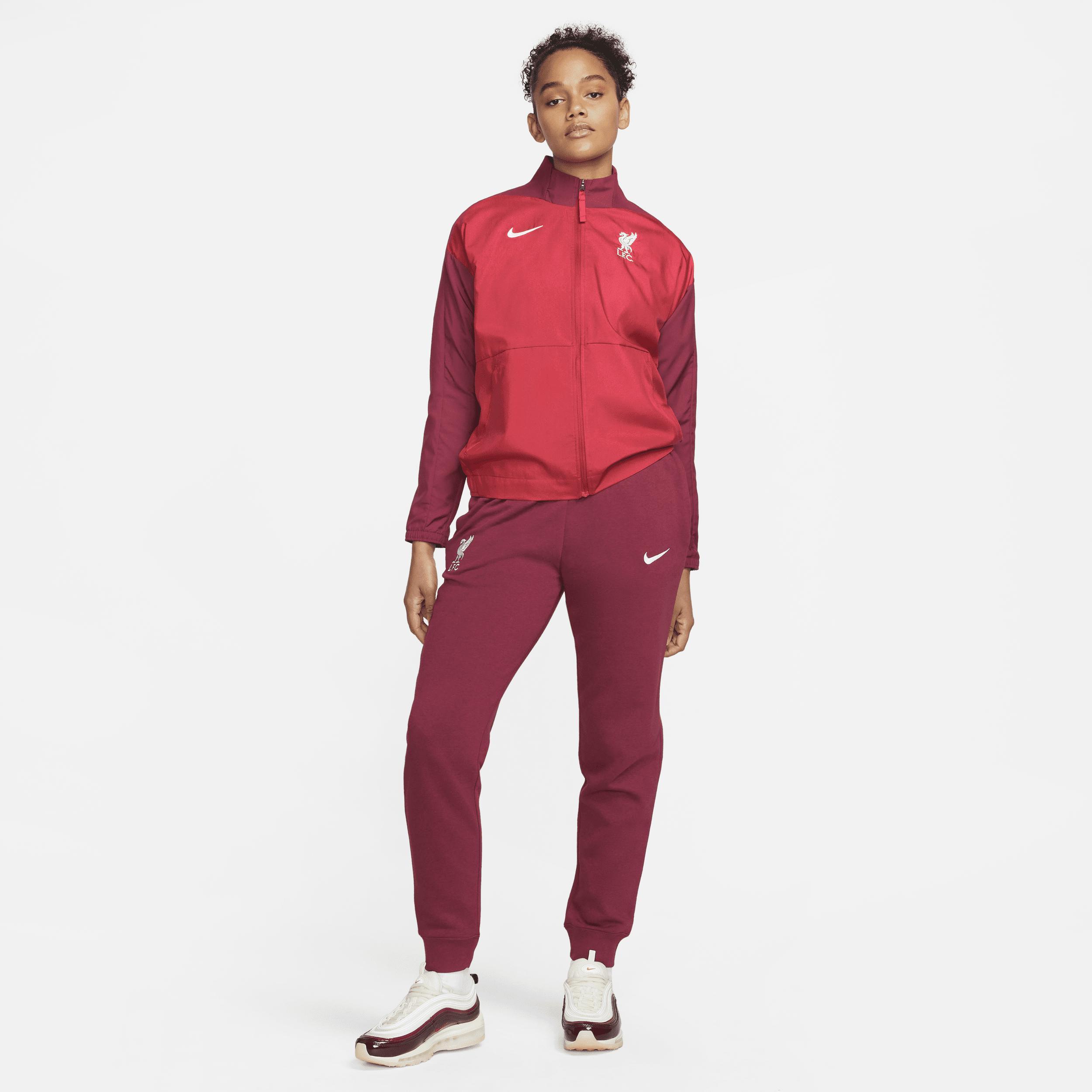 Womens Nike Red Liverpool Anthem Raglan Performance Full-Zip Jacket Product Image