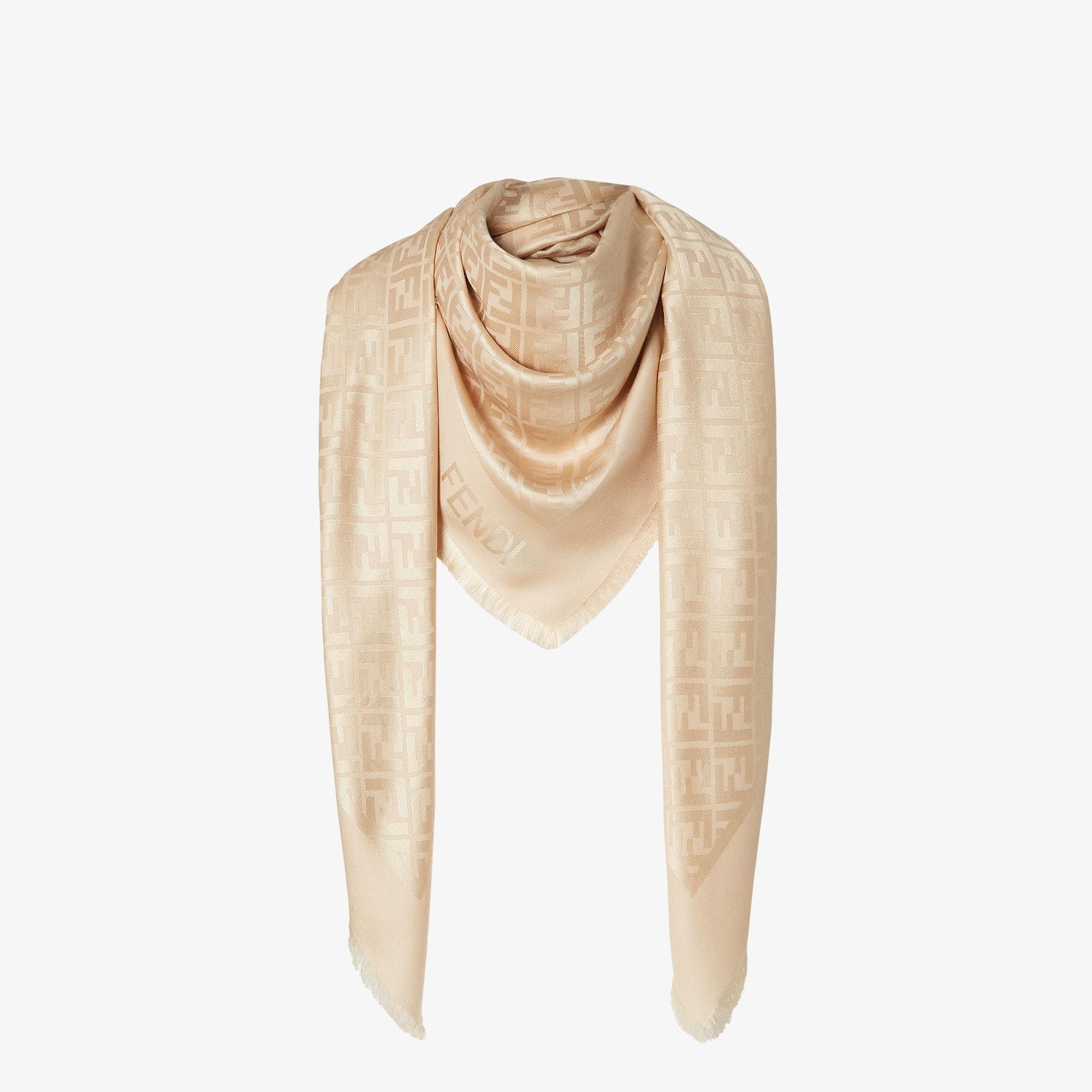 ShawlBeige FF cotton shawl Product Image