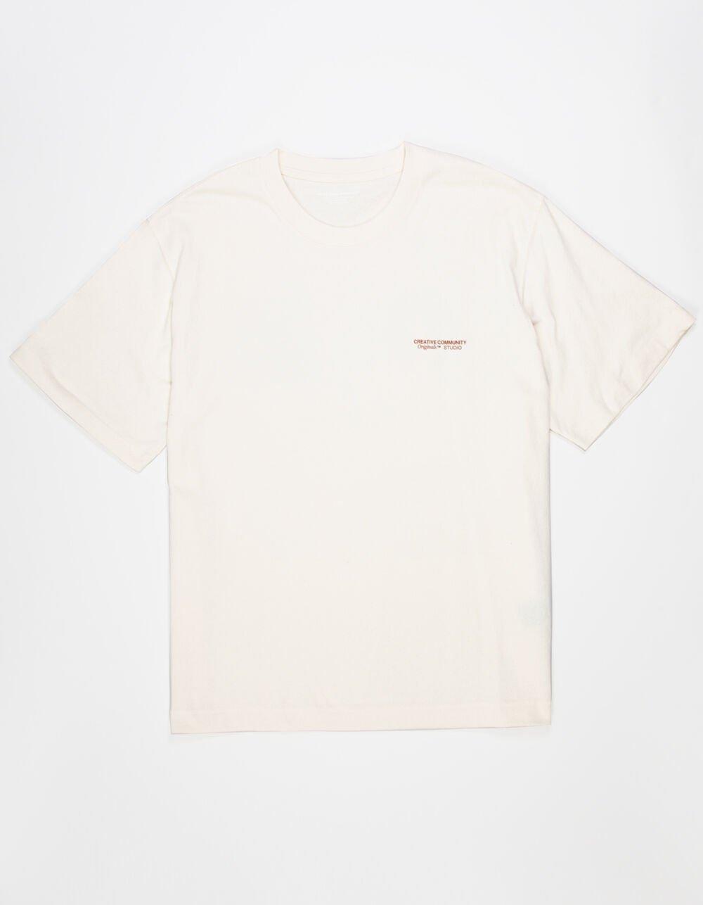 JACK & JONES Noho Mono Mens Tee - BUTTER CREAM Product Image