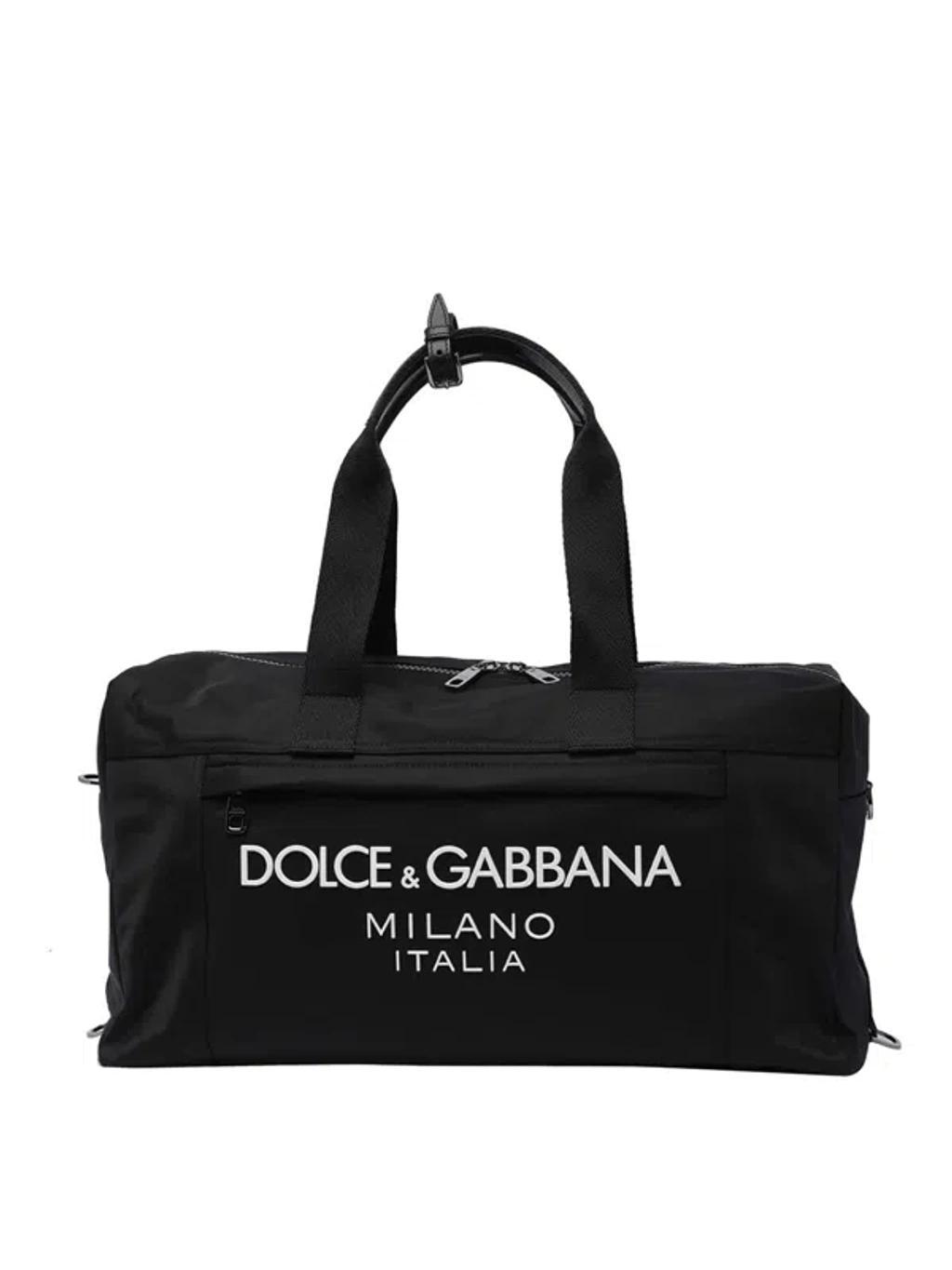 Logo Duffle Bag In Negro Product Image