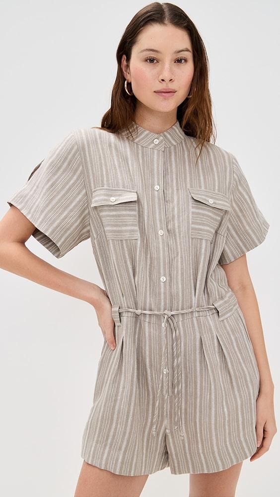HEVRON Taryn Romper | Shopbop Product Image