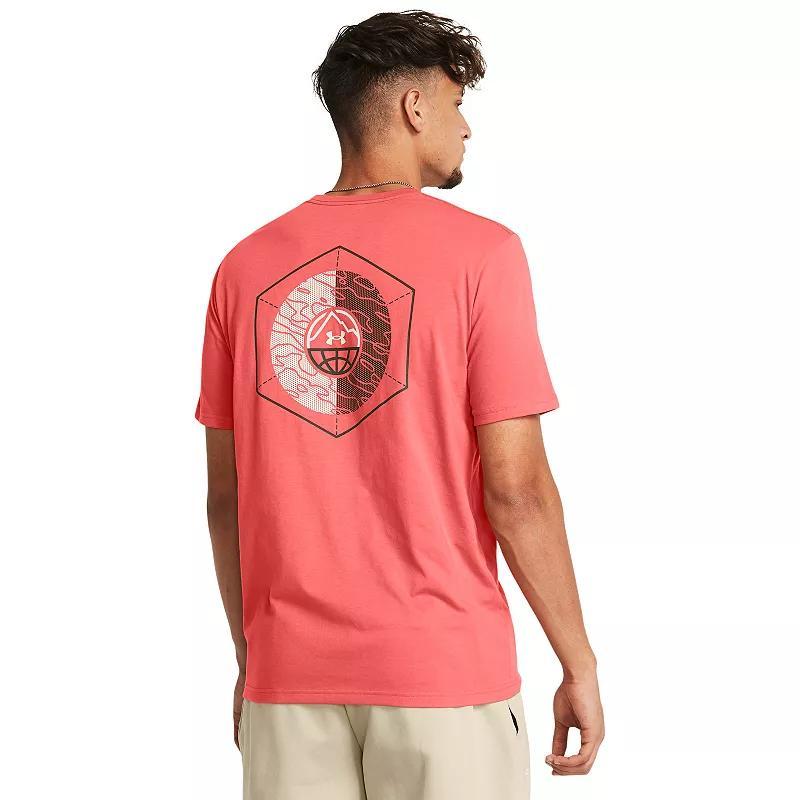 Mens Under Armour Outdoor Geo Cube Short Sleeve Graphic Tee Product Image