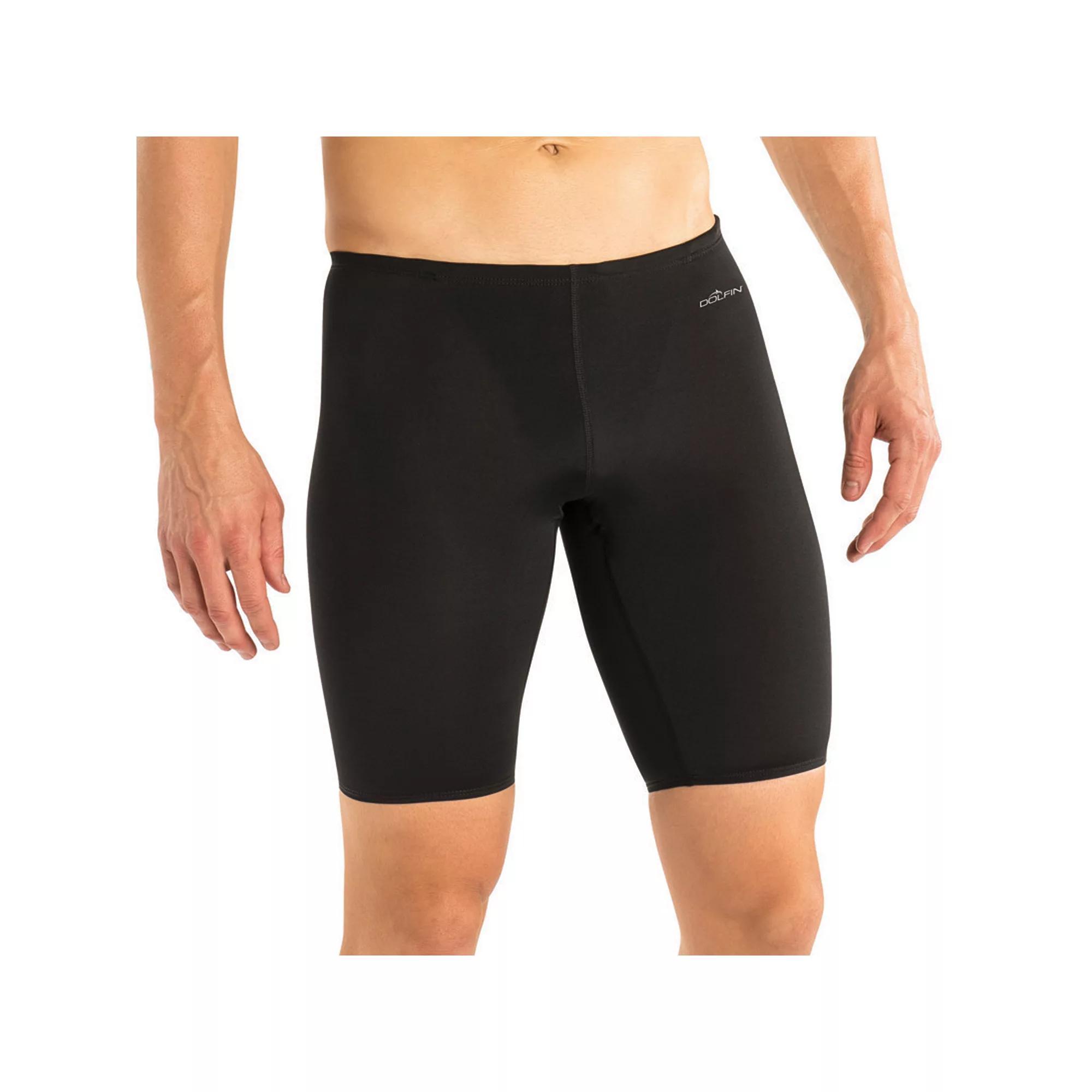 Men's Dolfin Solid Jammer Swimsuit,  Product Image