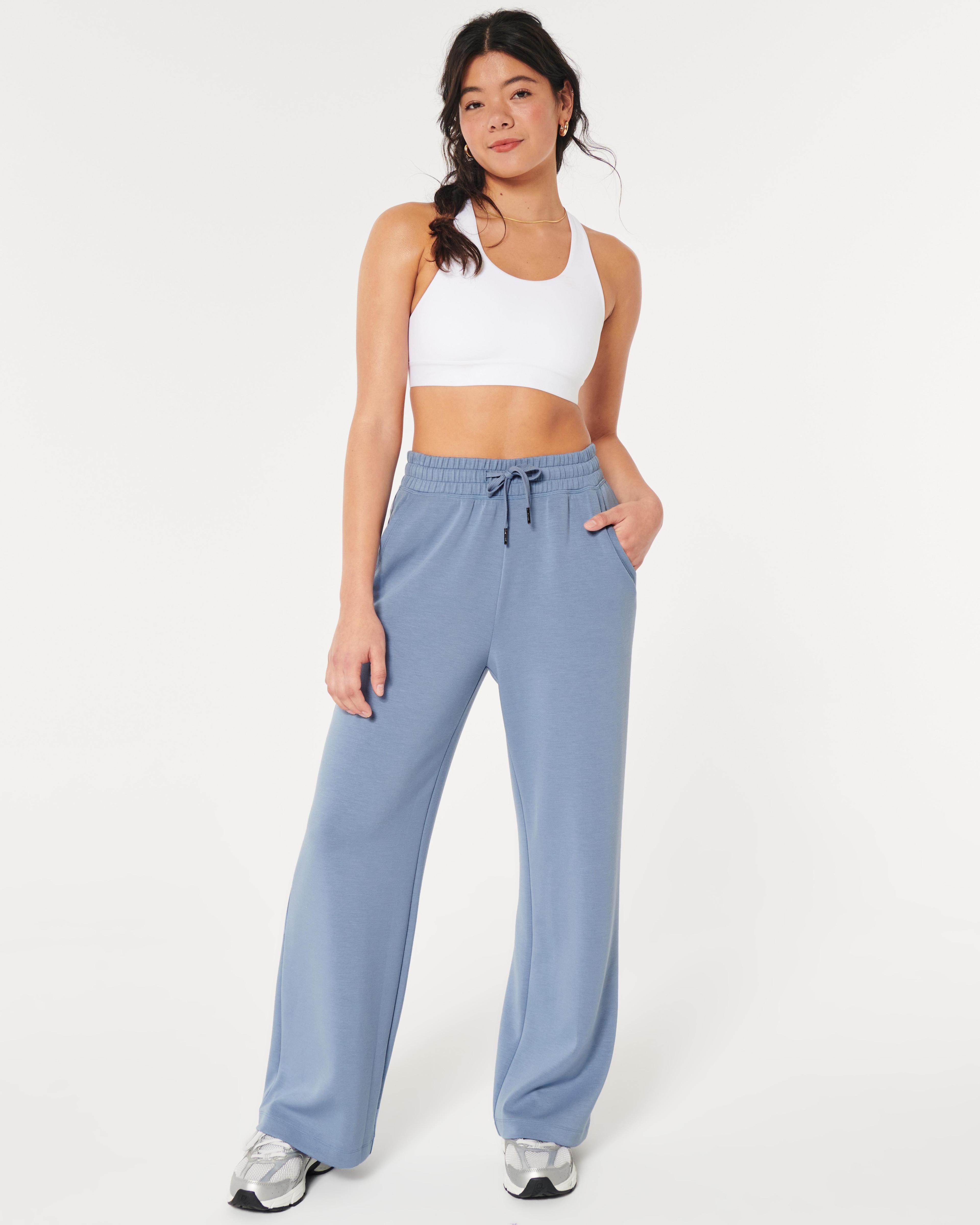 Gilly Hicks Active Cooldown Wide-Leg Pants Product Image