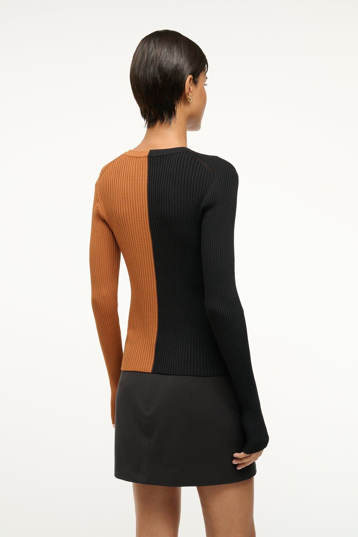 CARGO SWEATER | TAN BLACK Product Image