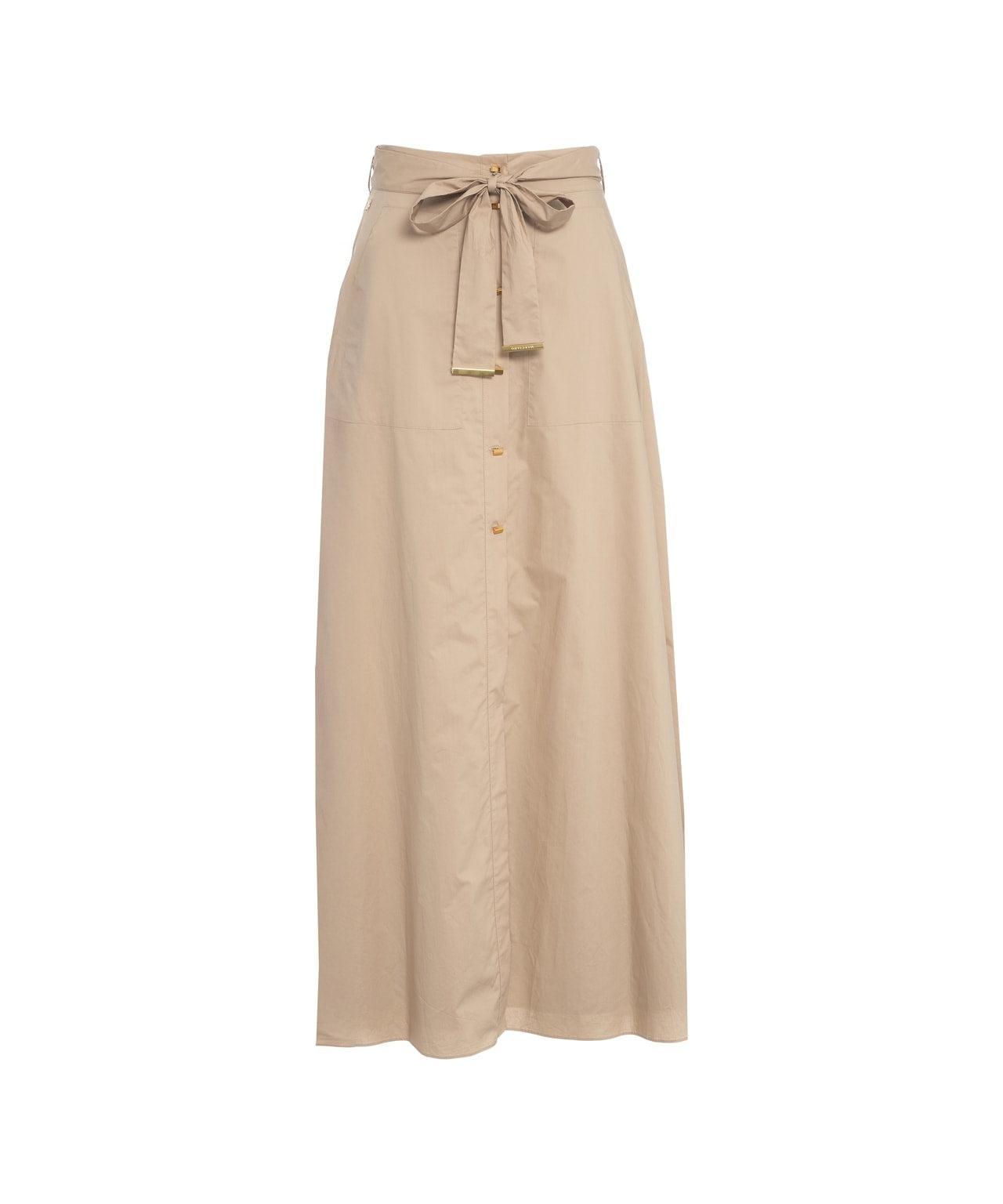 Maxi skirt with buttons Product Image