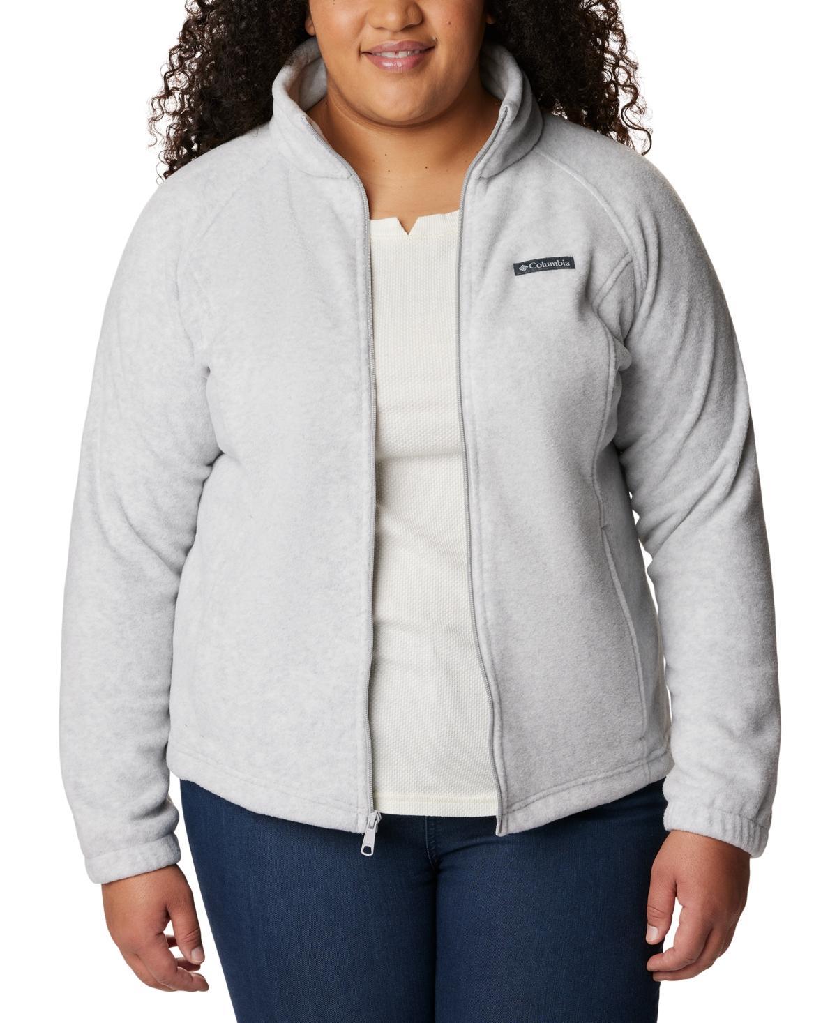 Plus Size Columbia Benton Springs Full-Zip Fleece Jacket, Women's, Size: 1XL, Clematis Blue Product Image