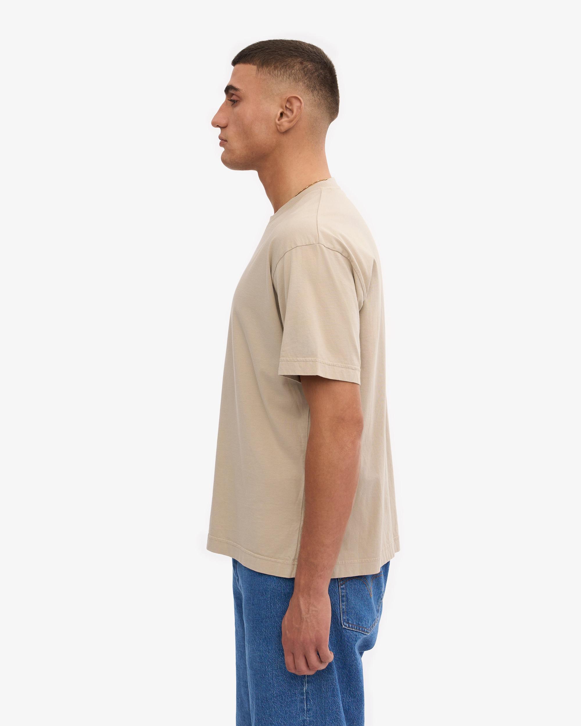 Oversized Organic T-Shirt - Oyster Grey Product Image