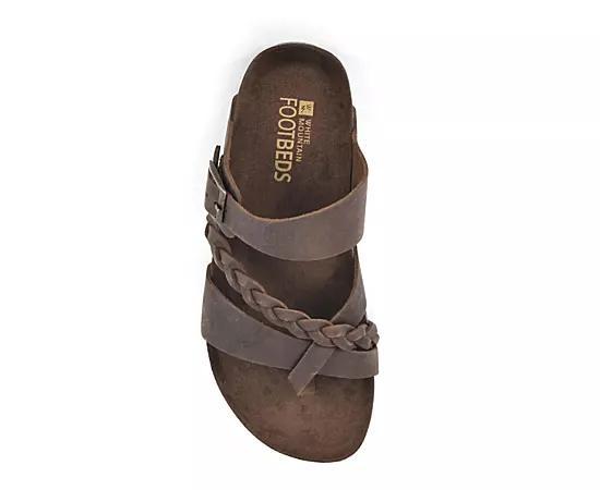 White Mountain Womens Hazy Footbed Sandal Product Image