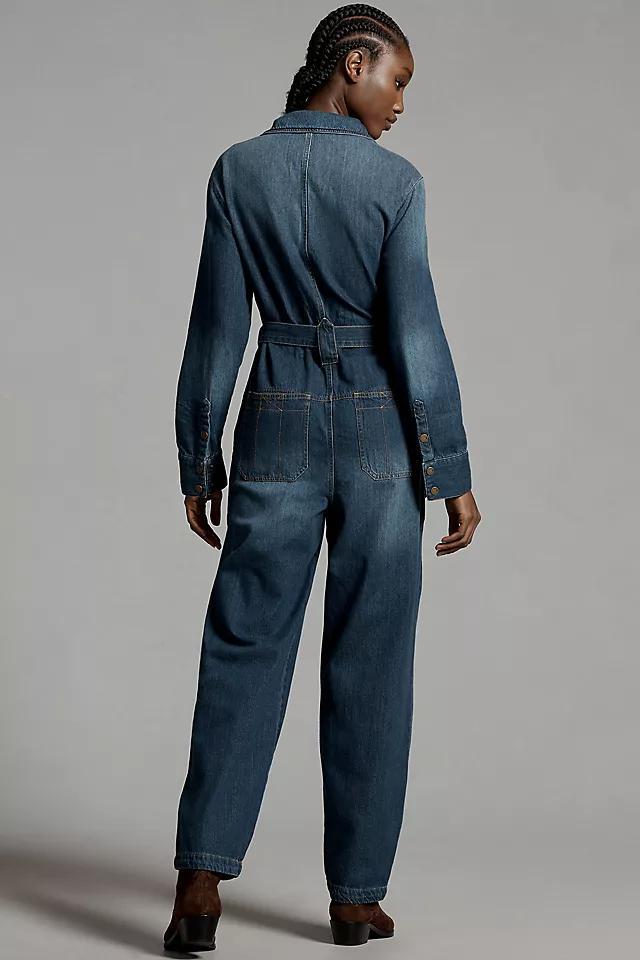 Pilcro Relaxed Denim Utility Jumpsuit Product Image