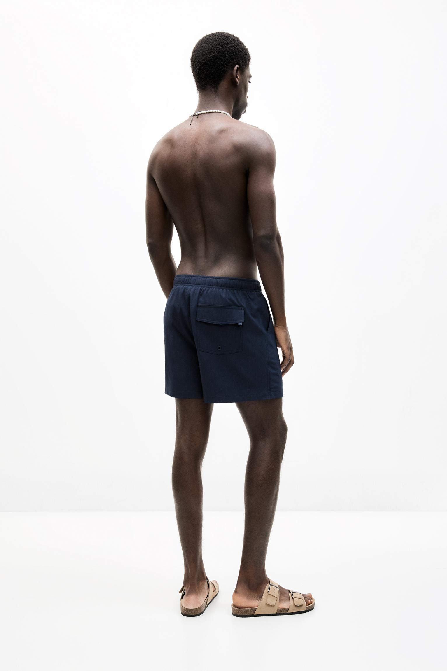Textured fabric board shorts Product Image