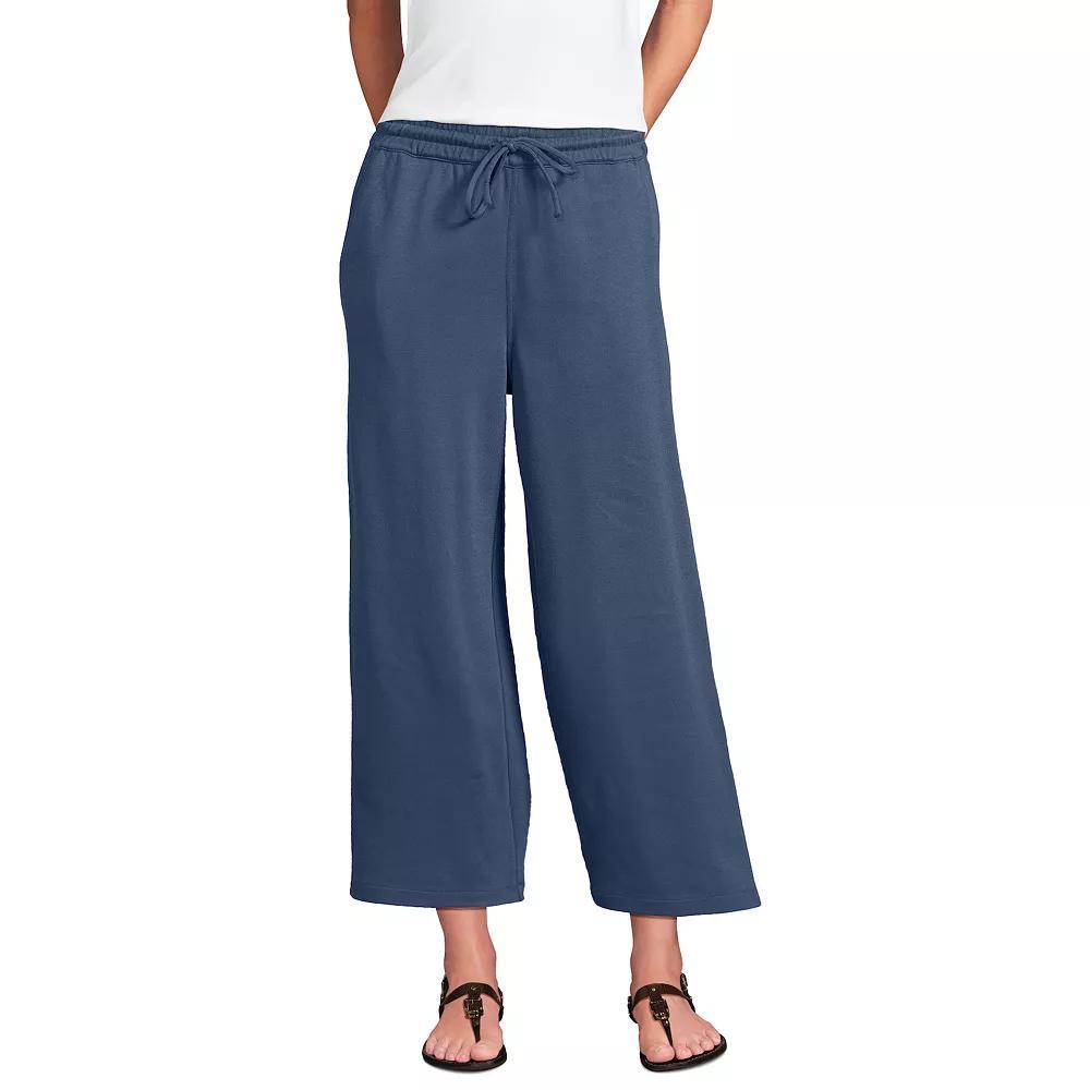 Women's Lands' End Sport Knit Cropped Pants,  Product Image